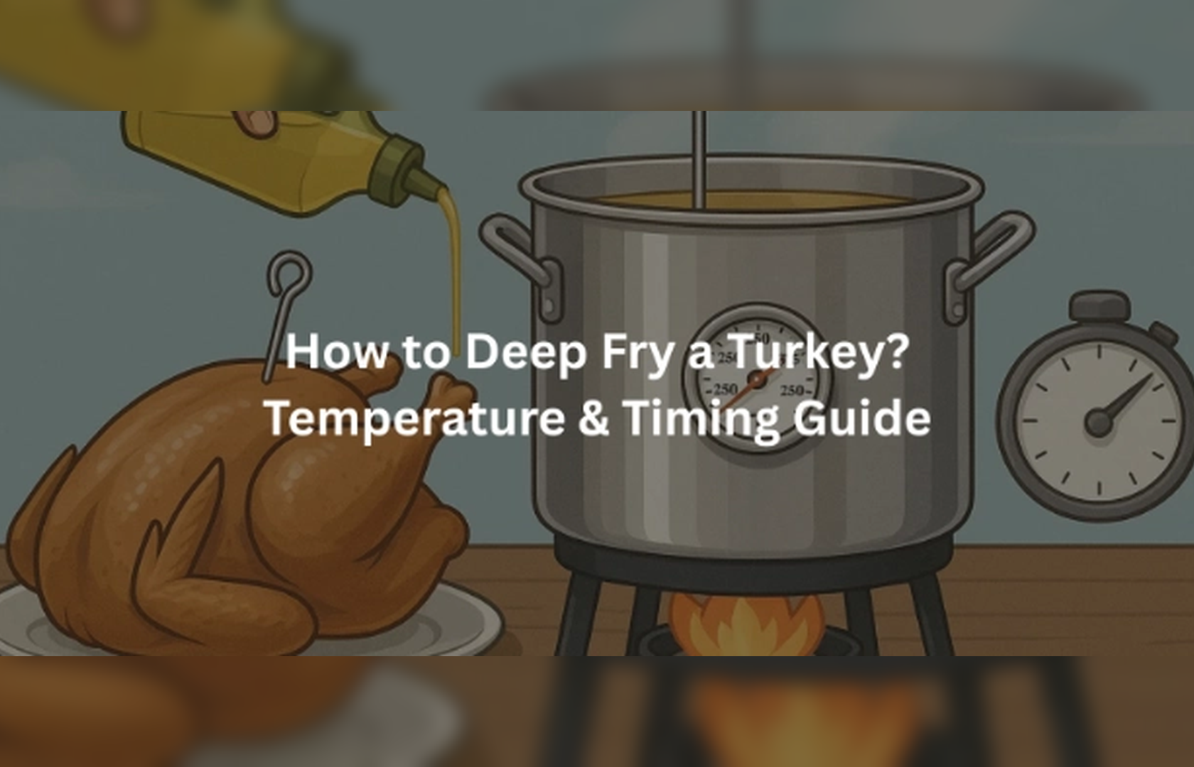 How to Deep Fry a Turkey? Timing & Temperature Guide