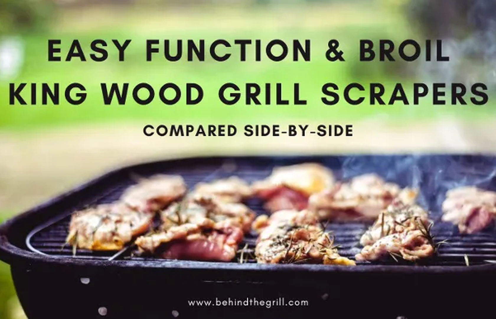 Broil King Wood Grill Scraper vs Easy Function Wood Grill Scraper