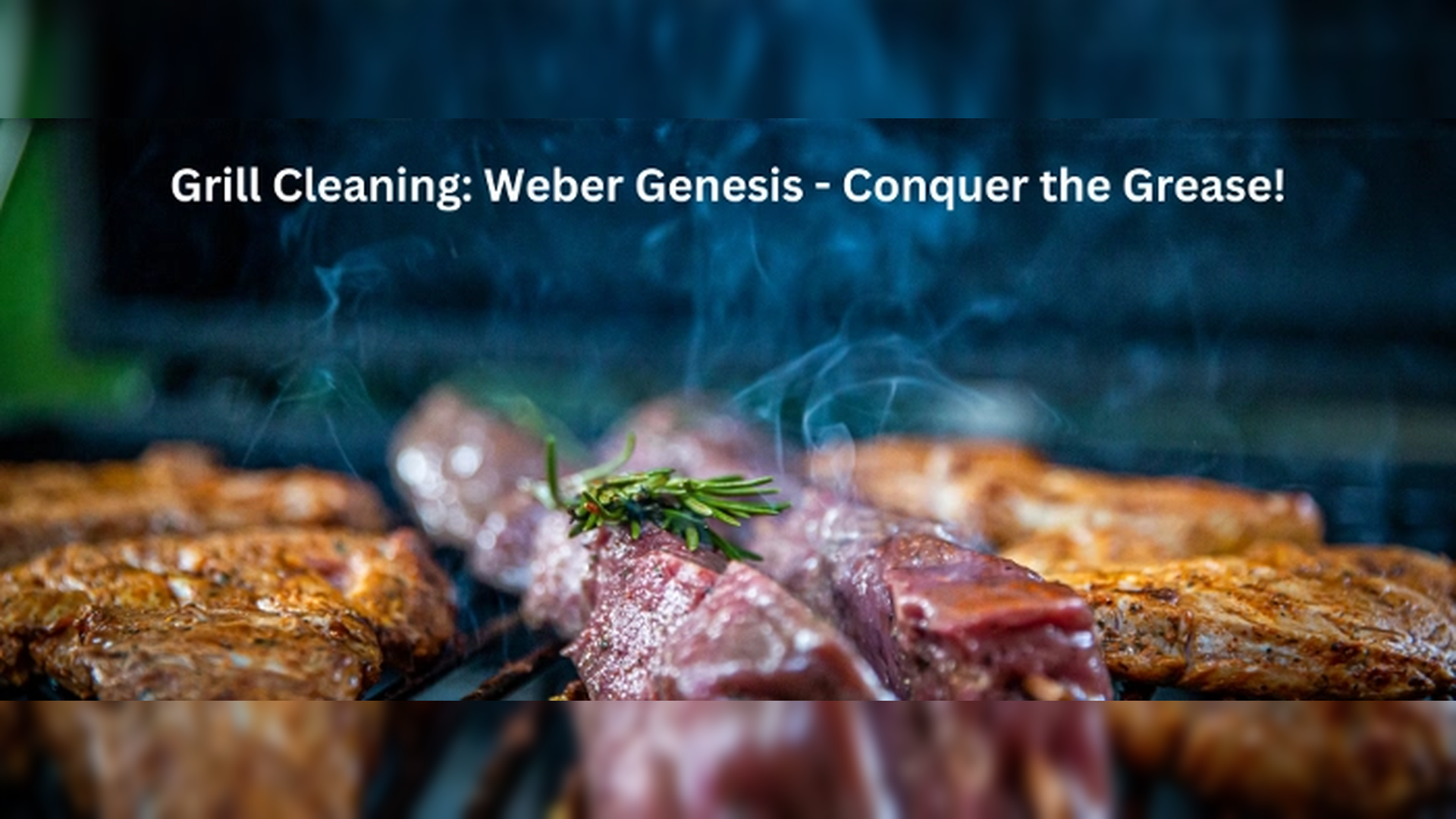 Grill Cleaning: Weber Genesis - Conquer the Grease!