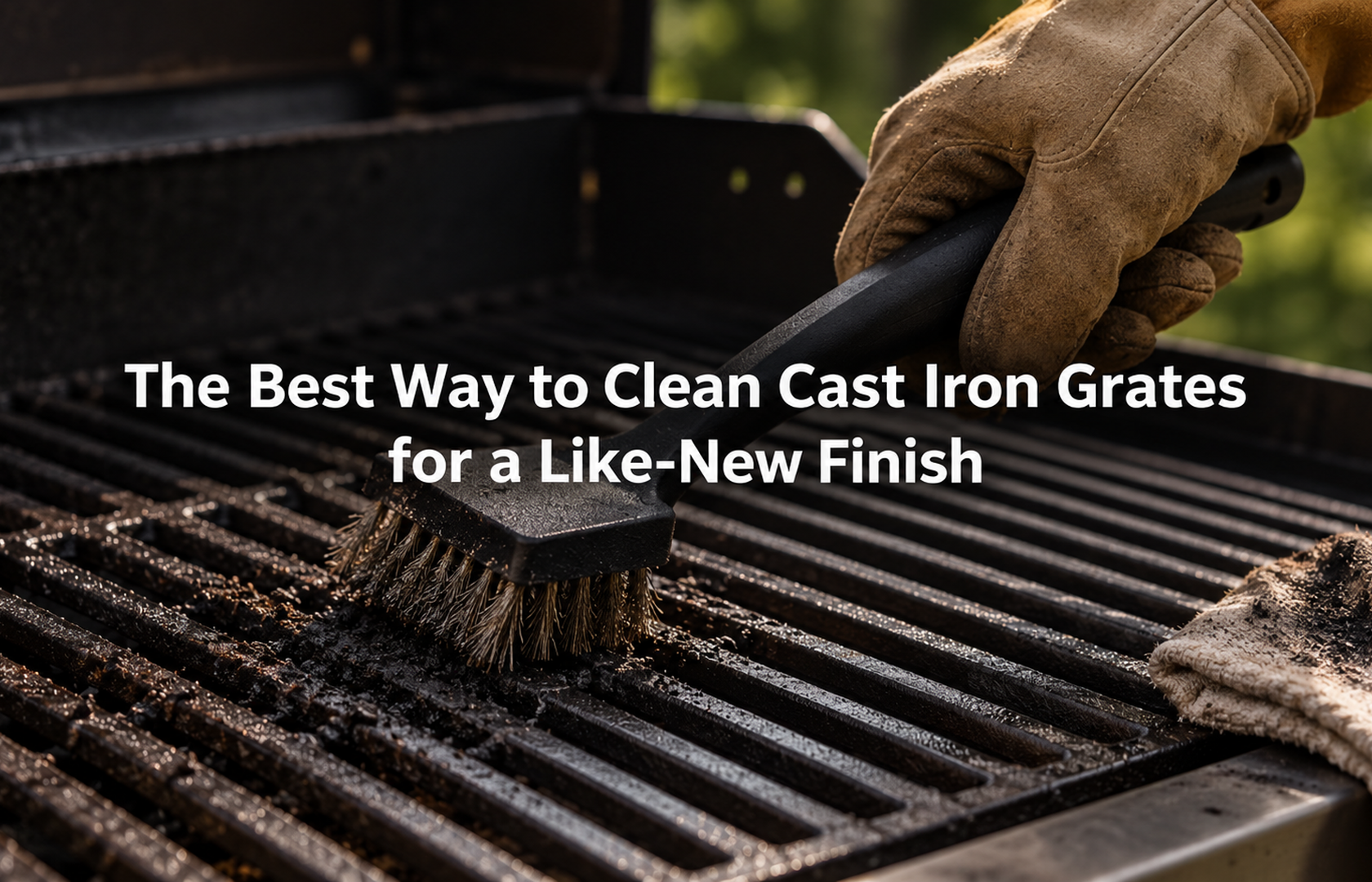 The Best Way to Clean Cast Iron Grates for a Like-New Finish
