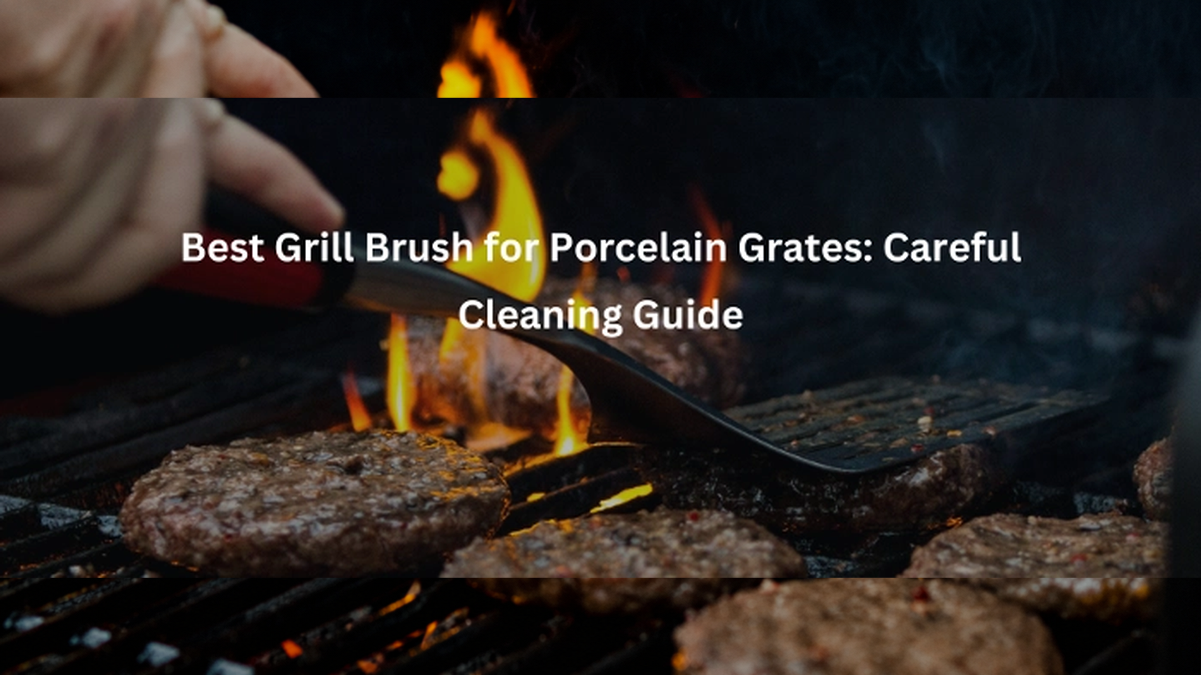Best Grill Brush for Porcelain Grates: Careful Cleaning Guide