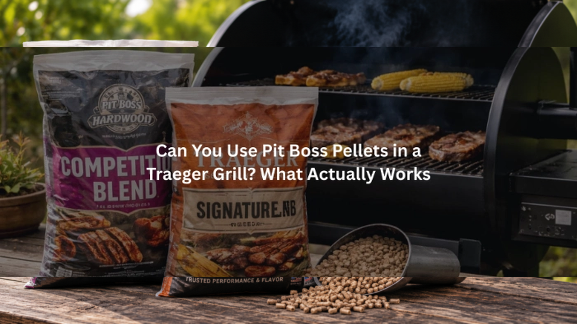 Can You Use Pit Boss Pellets in a Traeger?