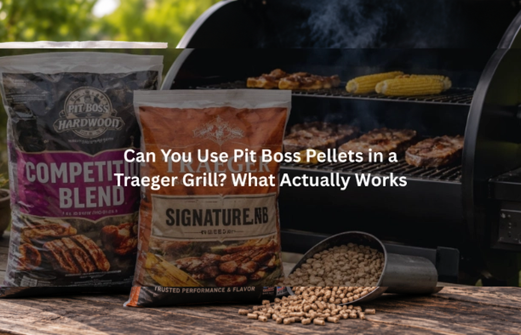 Can You Use Pit Boss Pellets in a Traeger?