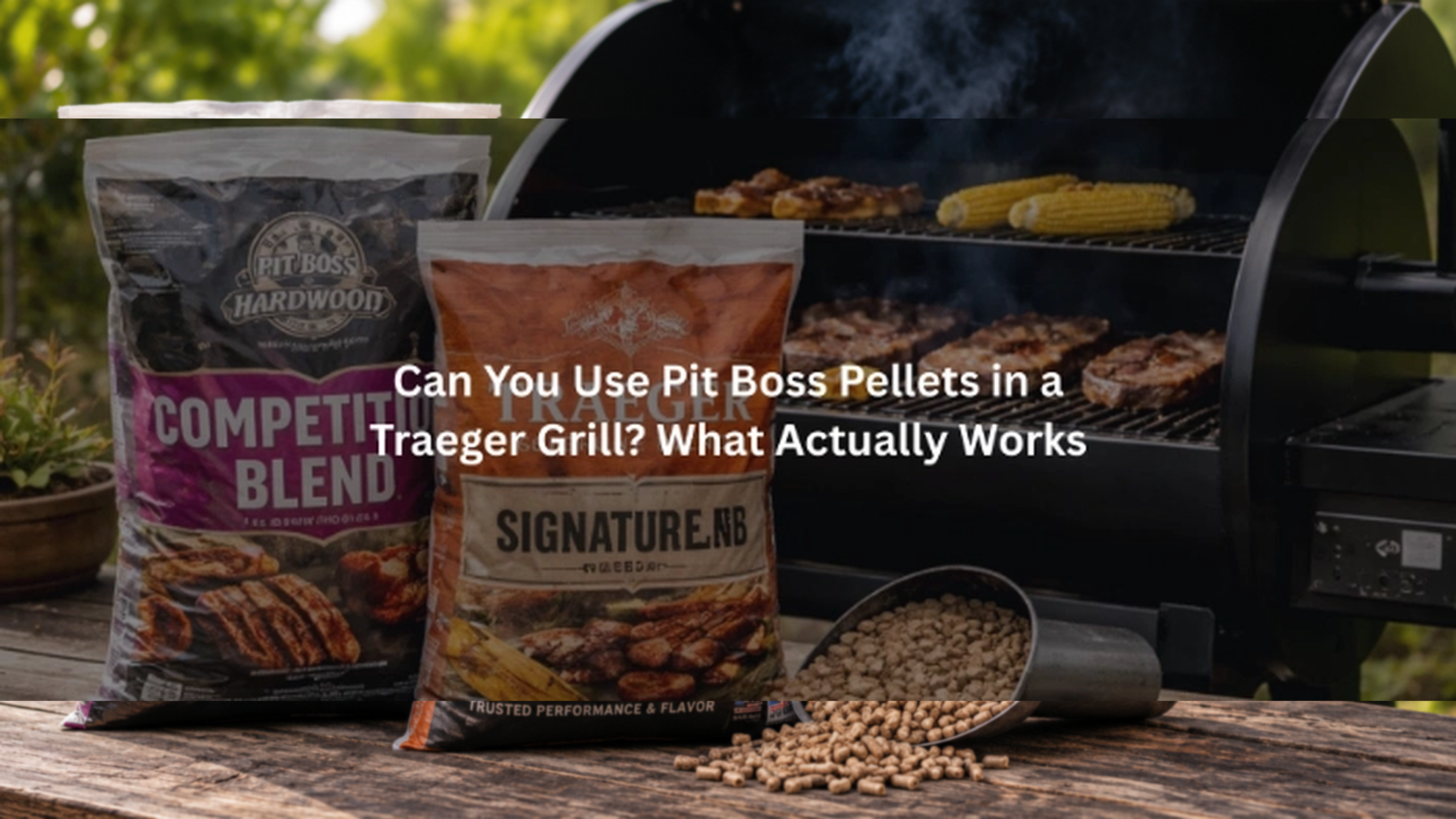 Can You Use Pit Boss Pellets in a Traeger?