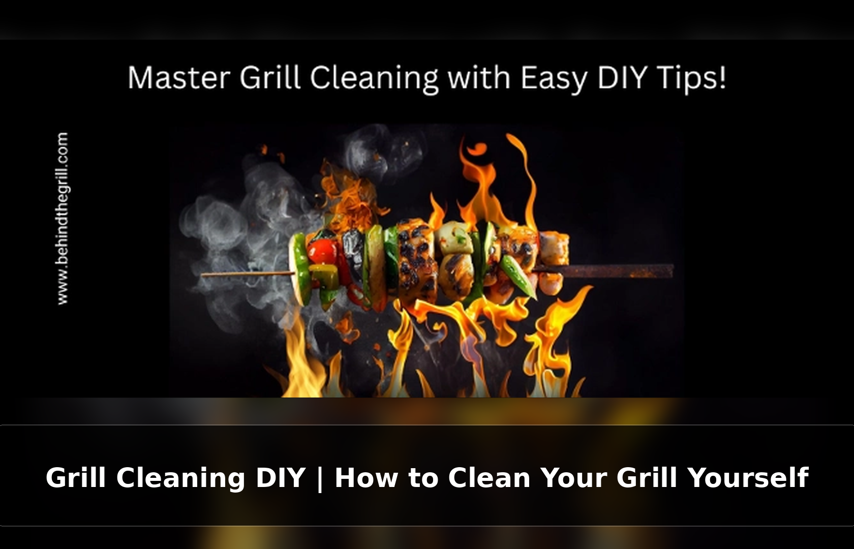 Grill Cleaning DIY | How to Clean Your Grill Yourself