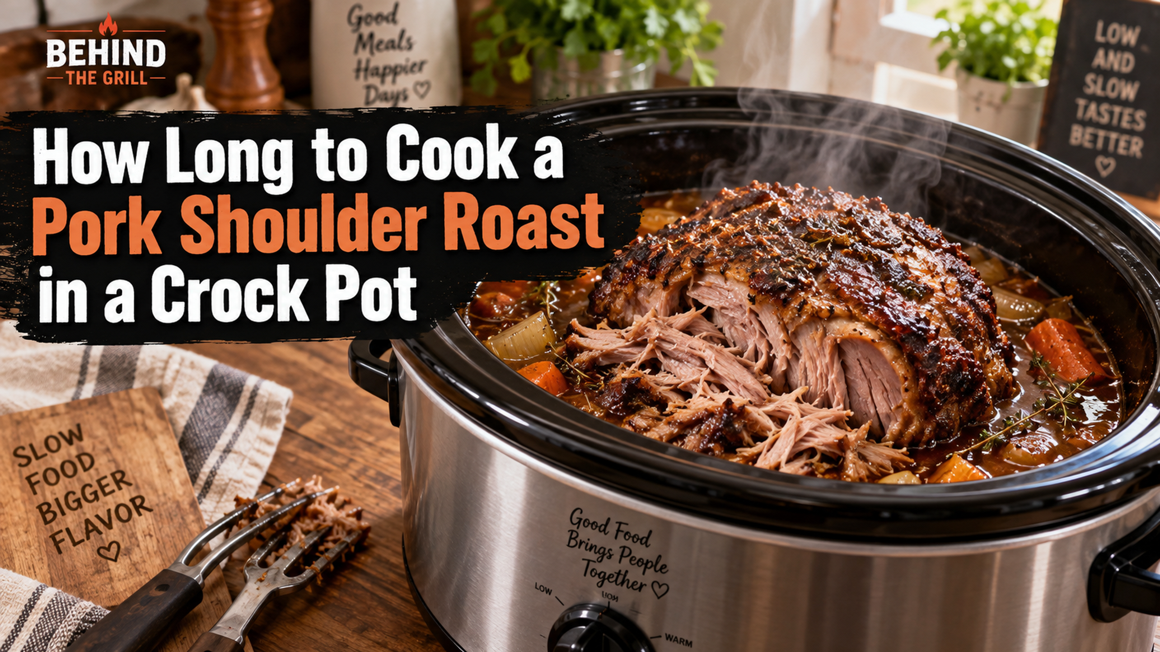 Discover How Long to Cook a Pork Shoulder Roast in a Crock Pot