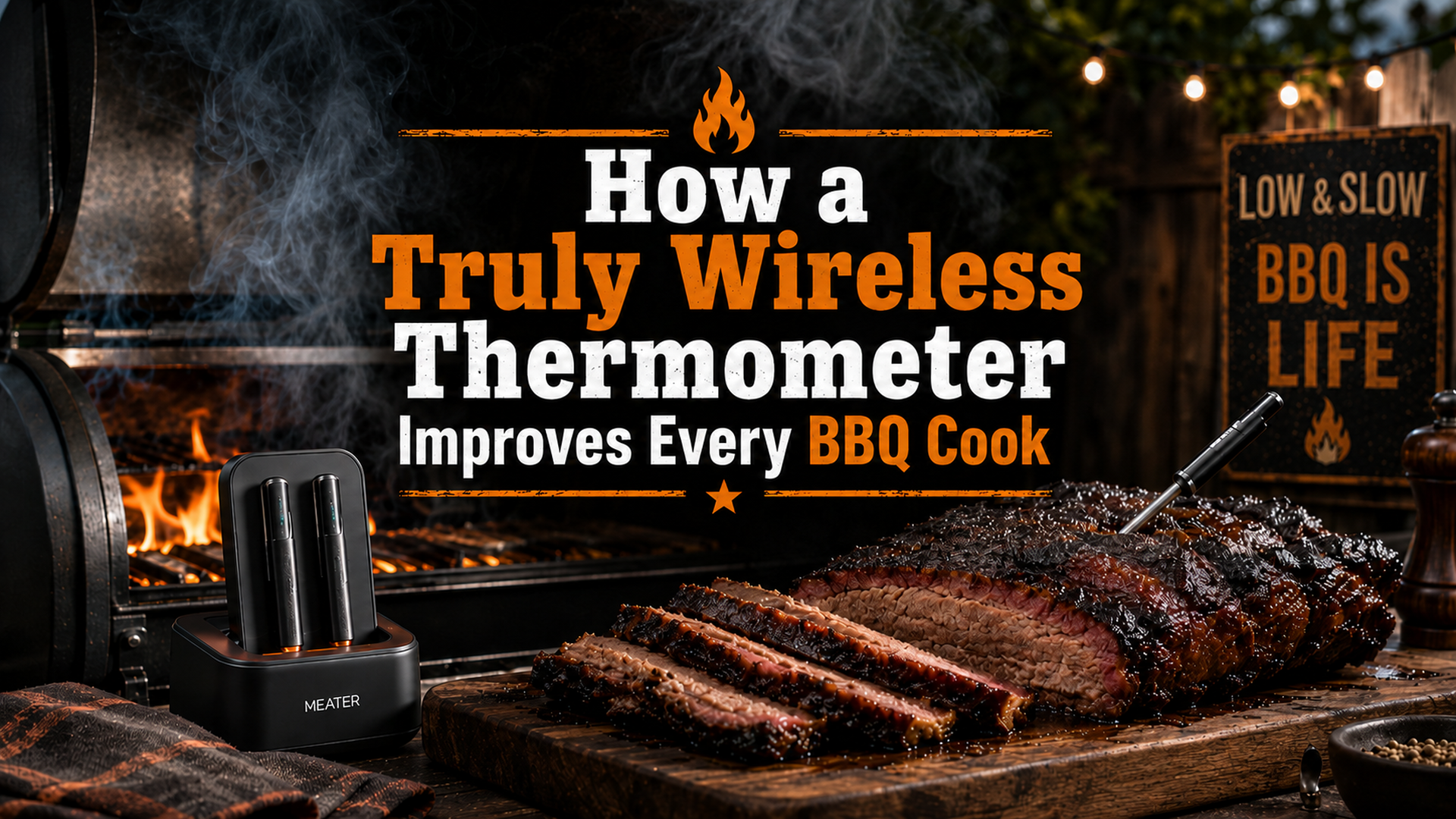 How a Truly Wireless Thermometer Improves Every BBQ Cook