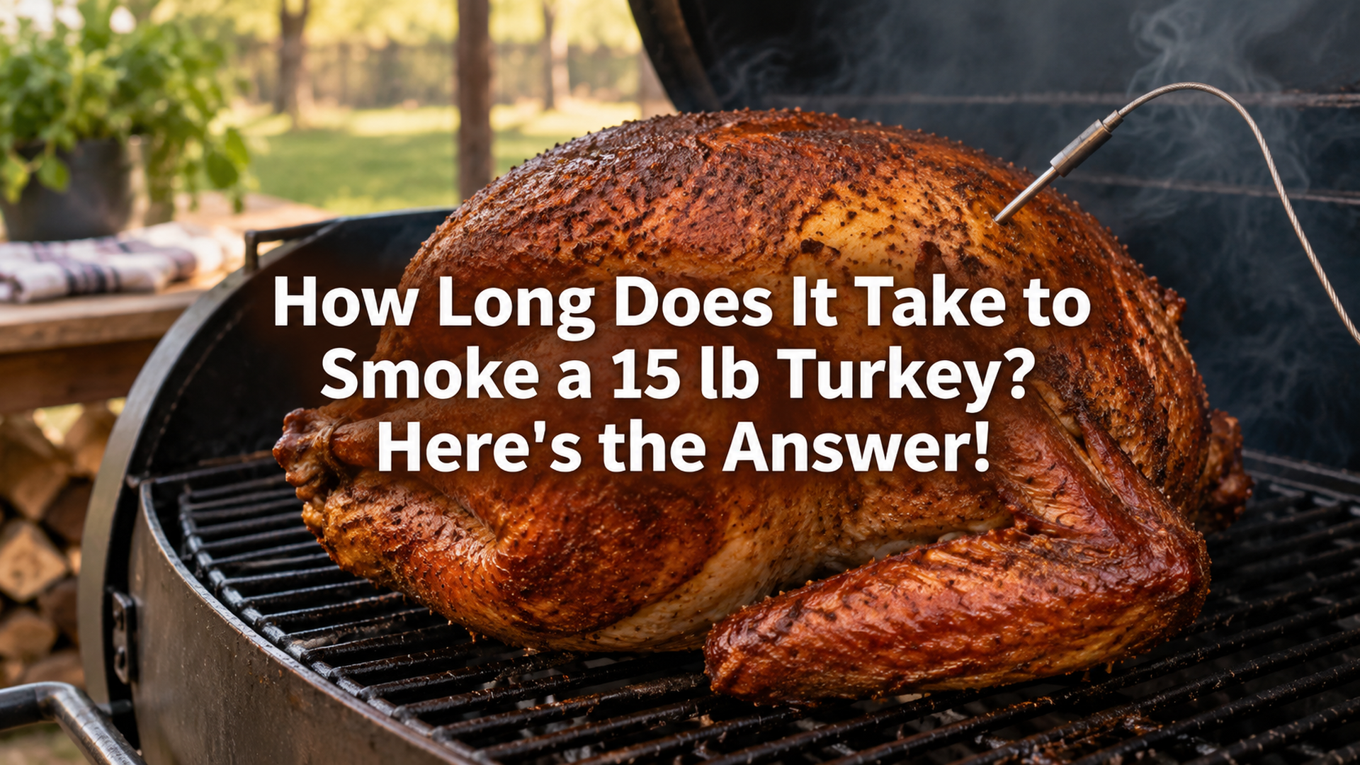 How Long Does It Take to Smoke a 15 lb Turkey? Find Inside!