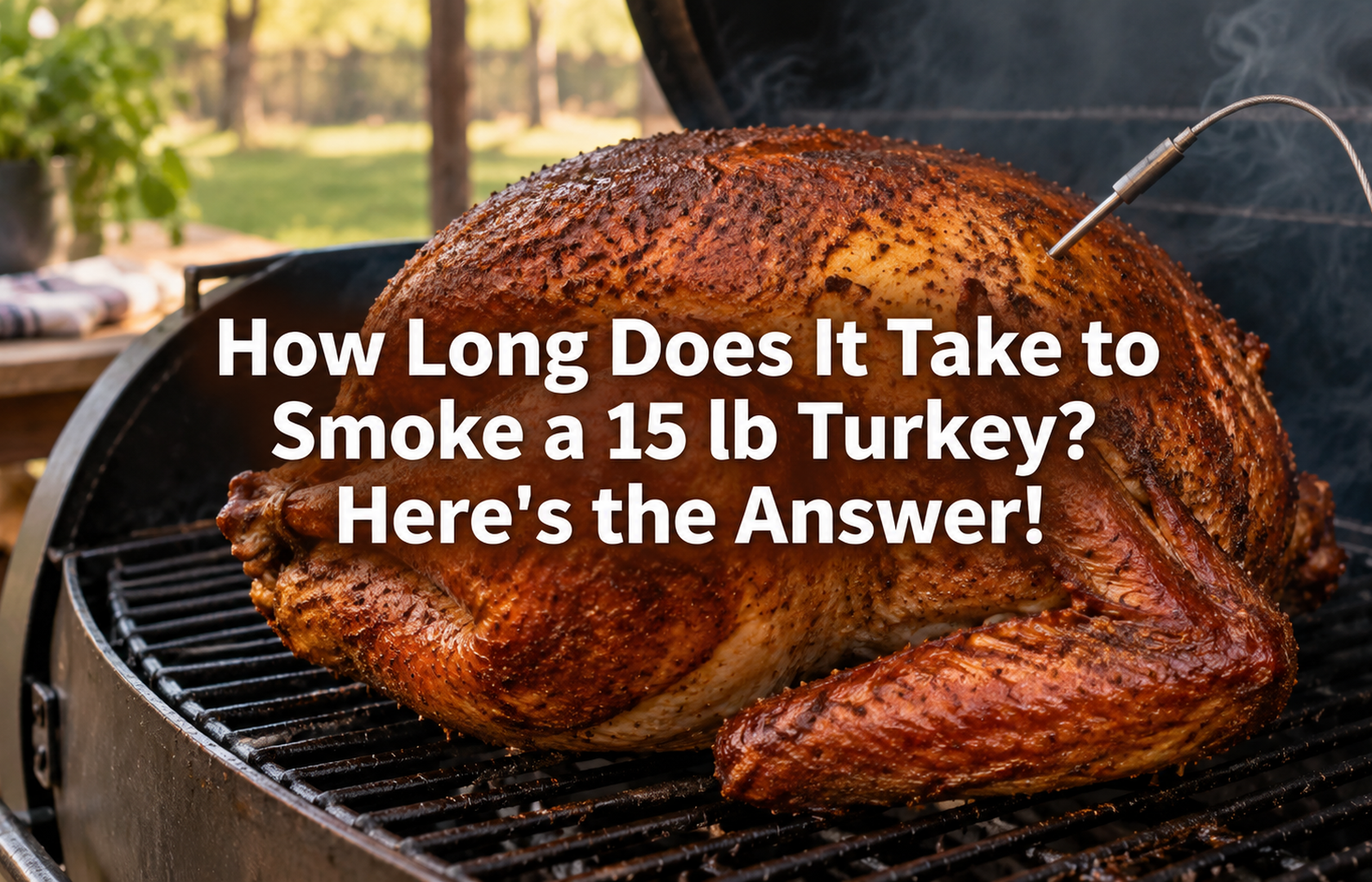 How Long Does It Take to Smoke a 15 lb Turkey? Find Inside!