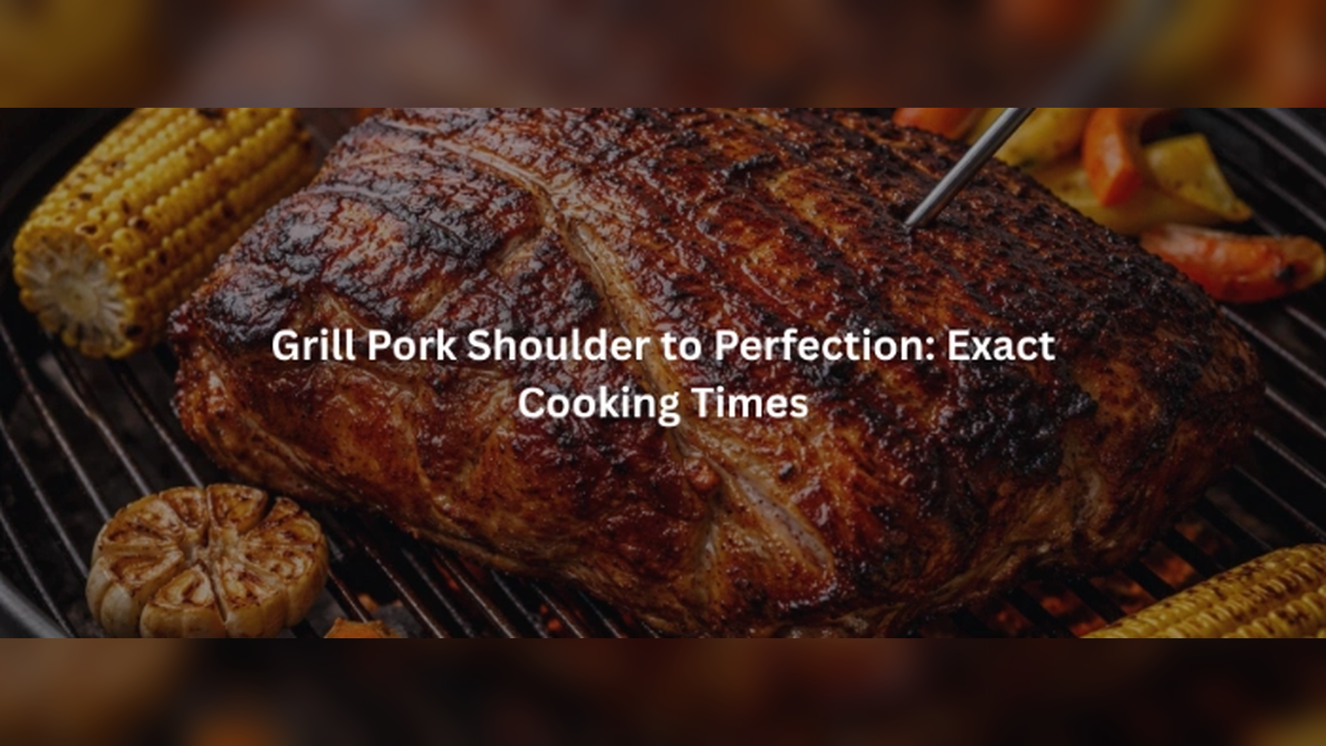 Grill Pork Shoulder to Perfection: Exact Cooking Times