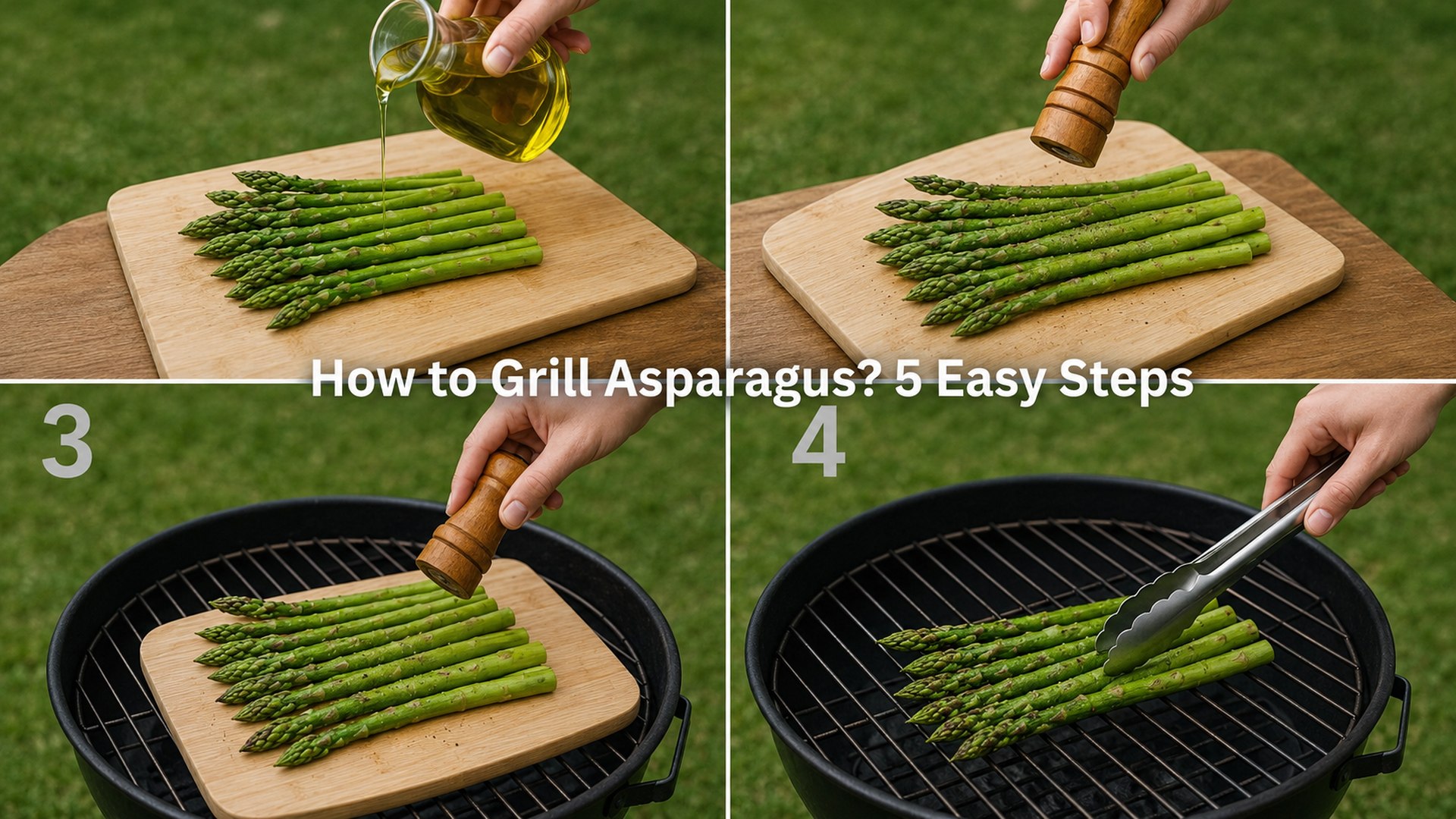 Learn How to Grill Asparagus in 5 Easy Steps