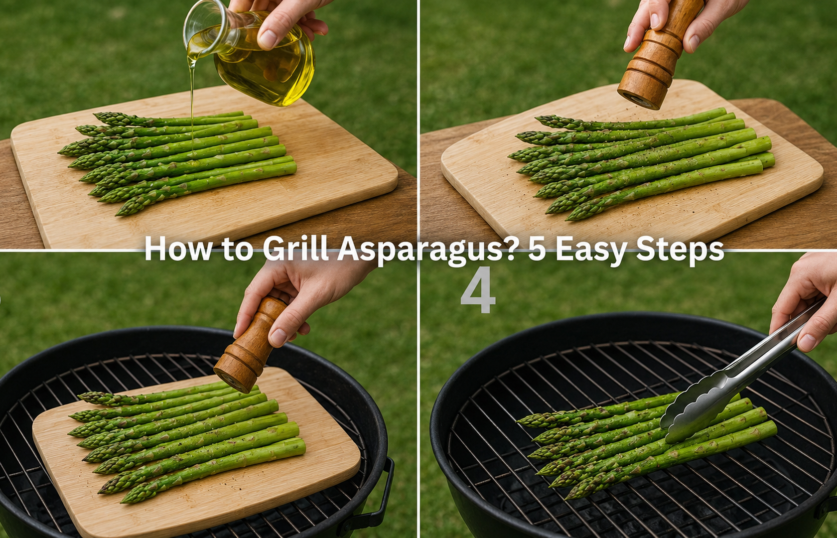 Learn How to Grill Asparagus in 5 Easy Steps