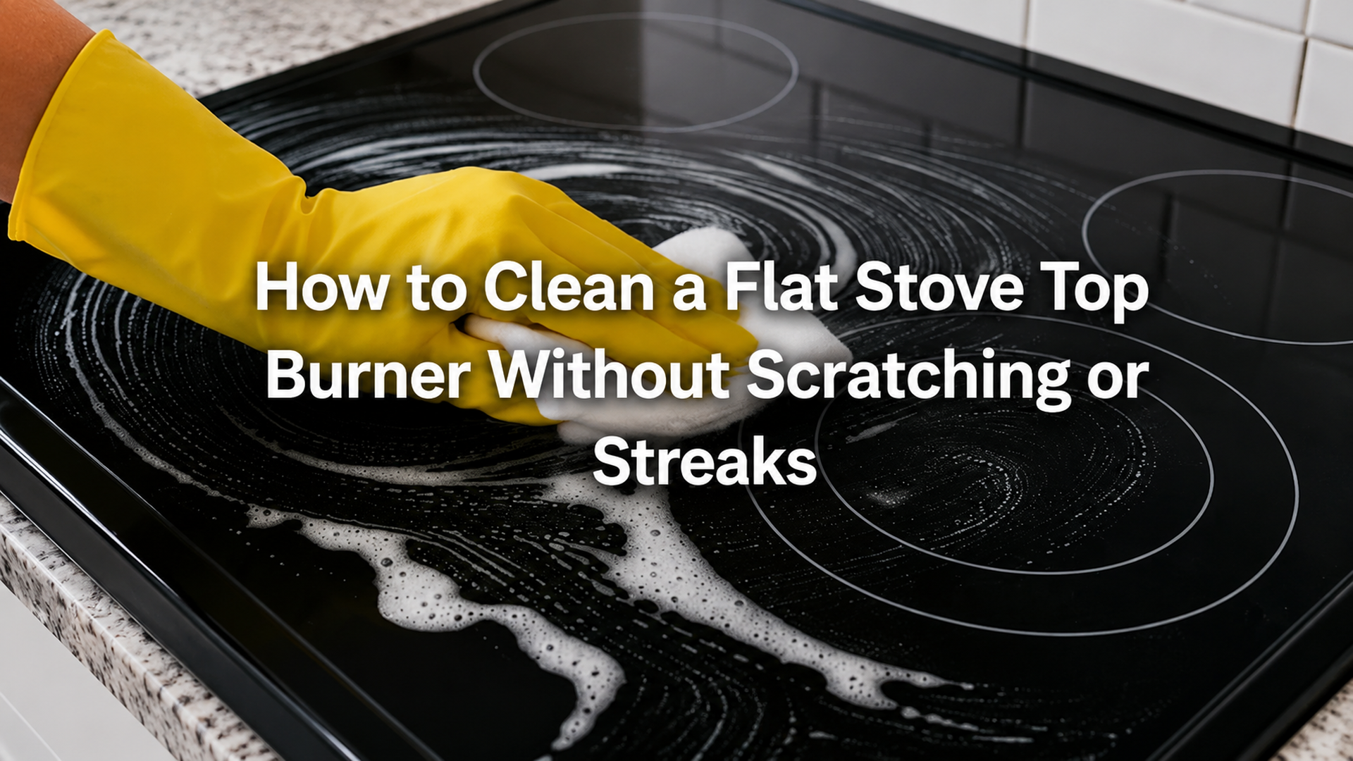 How To Clean A Flat Stove Top Burner Quickly And Safely
