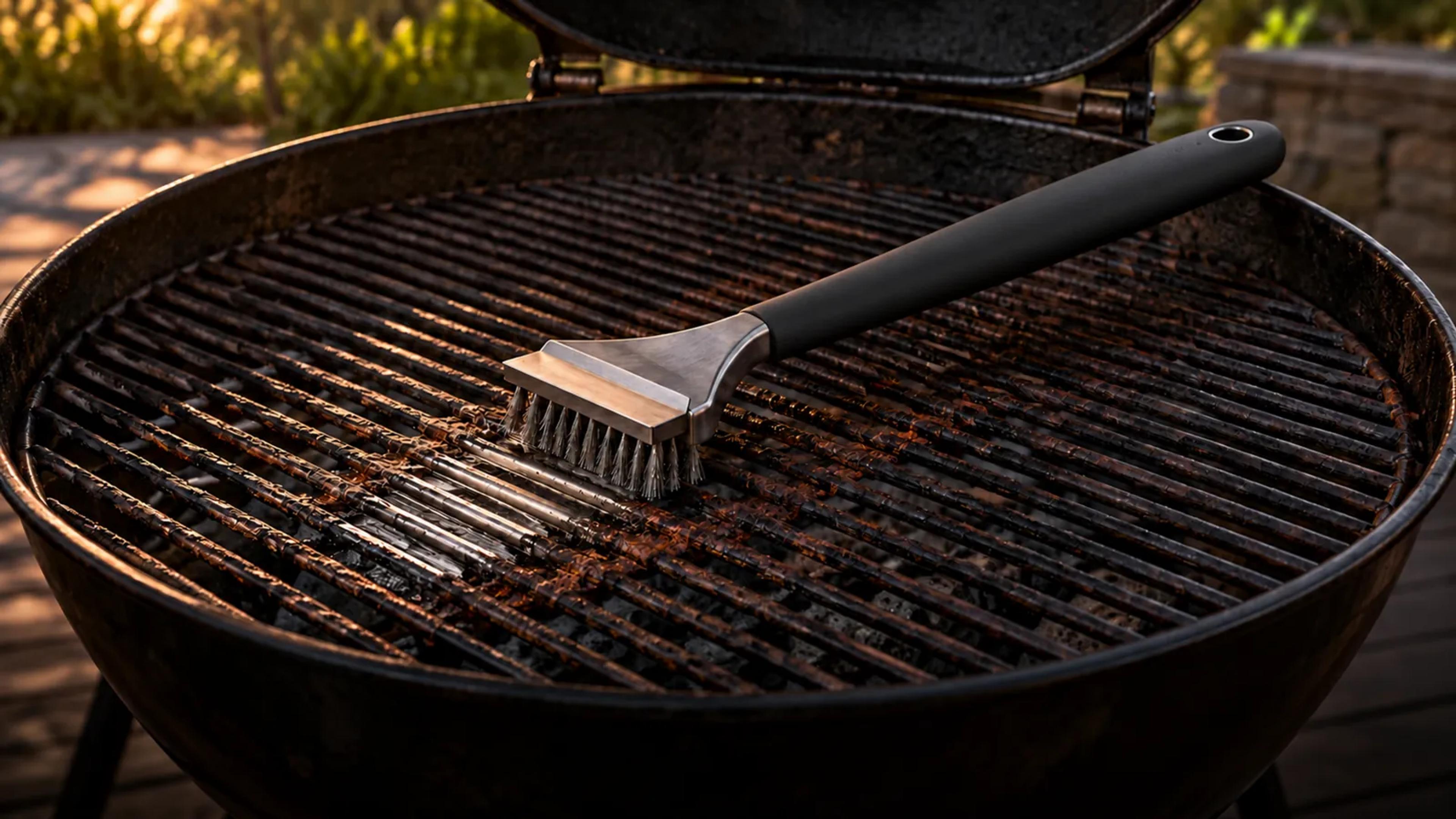 Can a Grill Brush Remove Burnt Food? What Works Best