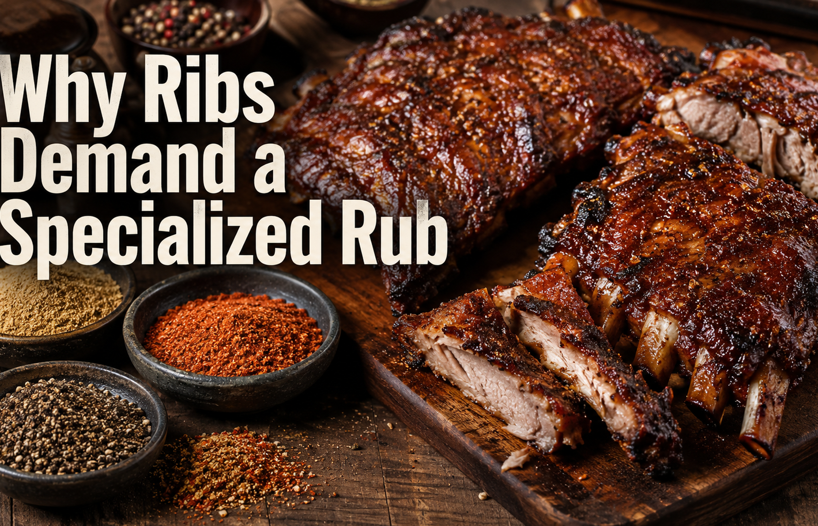 Why Ribs Demand a Specialized Rub
