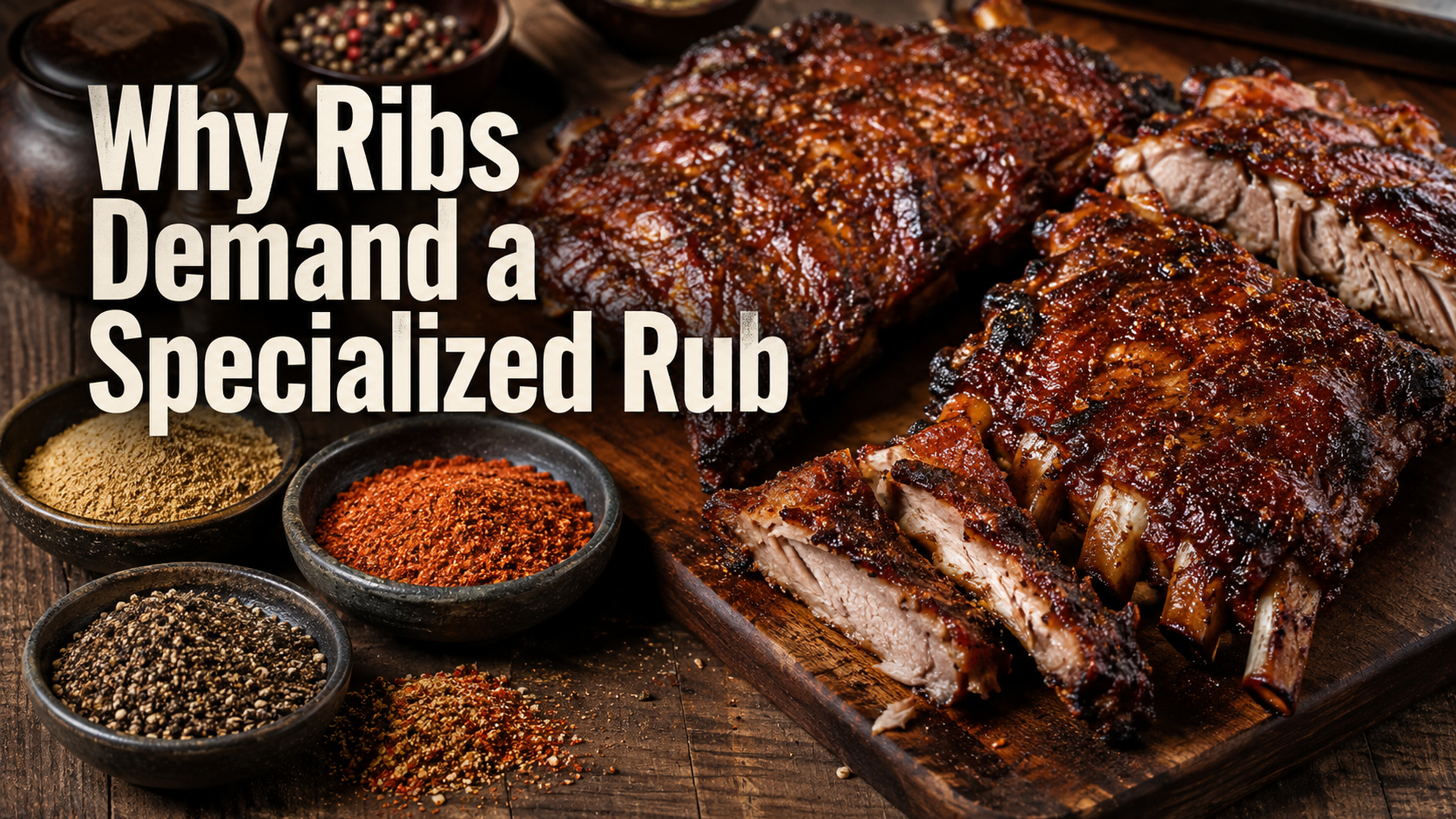 Why Ribs Demand a Specialized Rub
