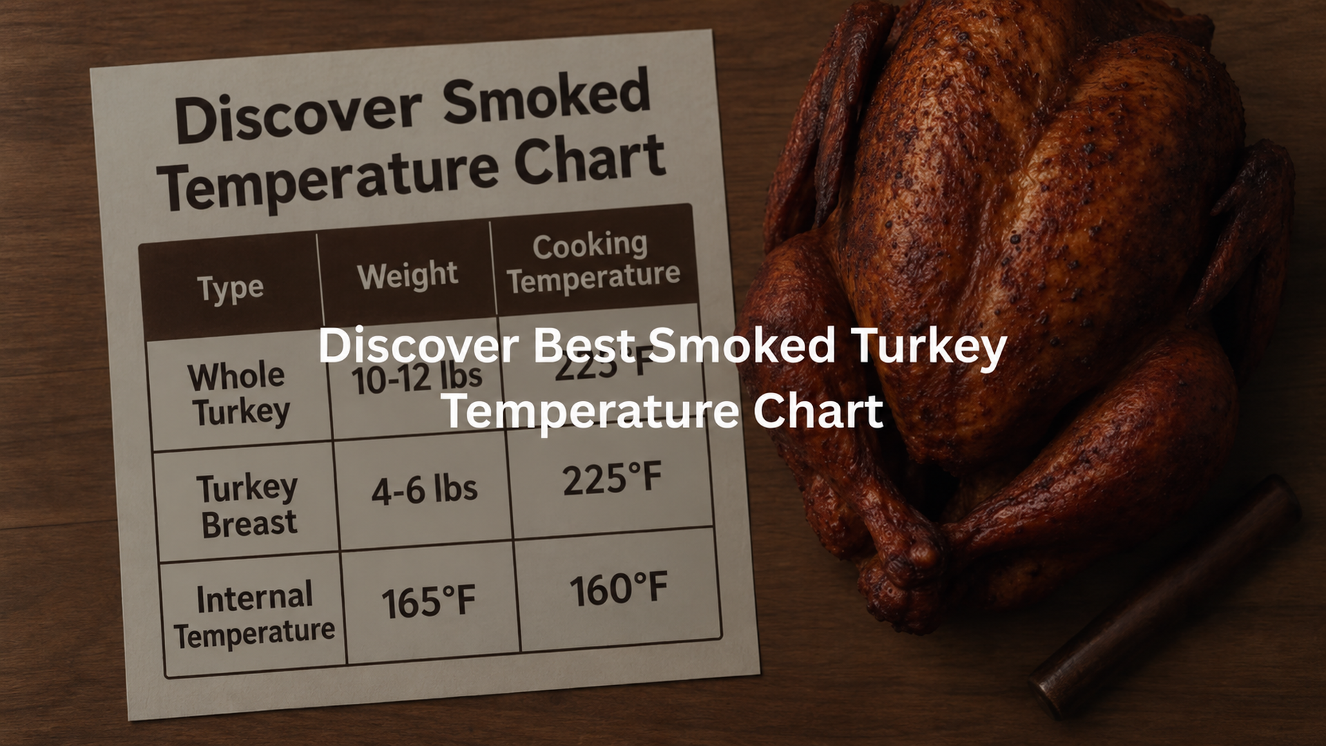Best Smoked Turkey Temperature Chart – Quick Reference