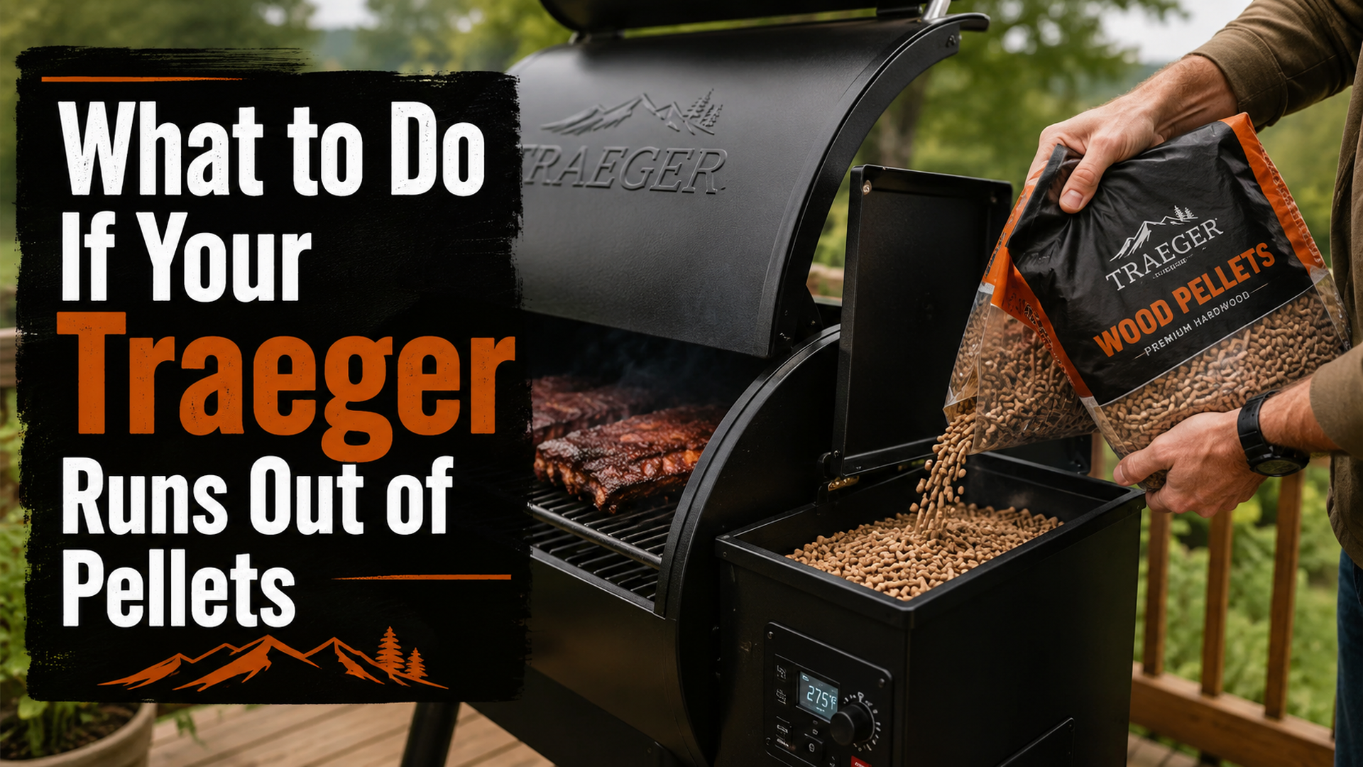 What to Do If Your Traeger Runs Out of Pellets