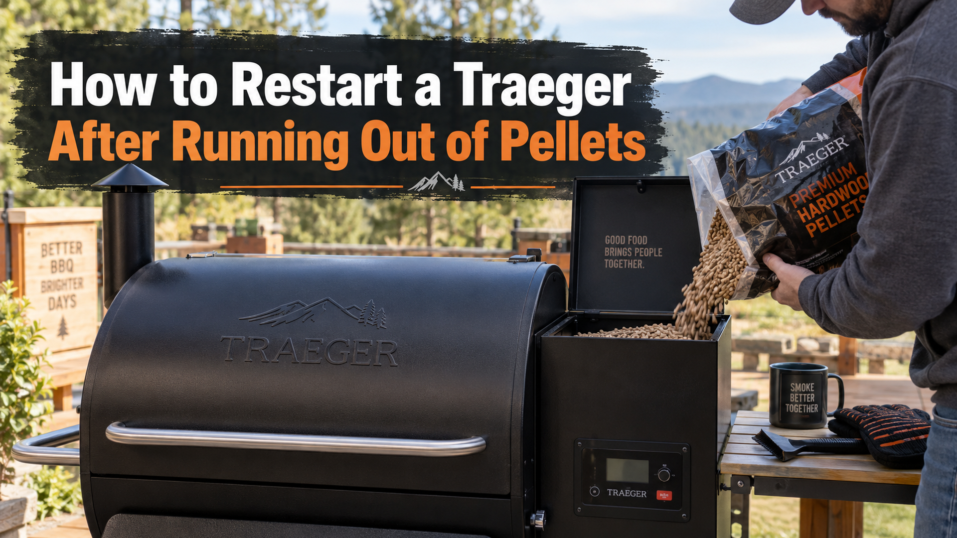 How to Restart a Traeger After Running Out of Pellets