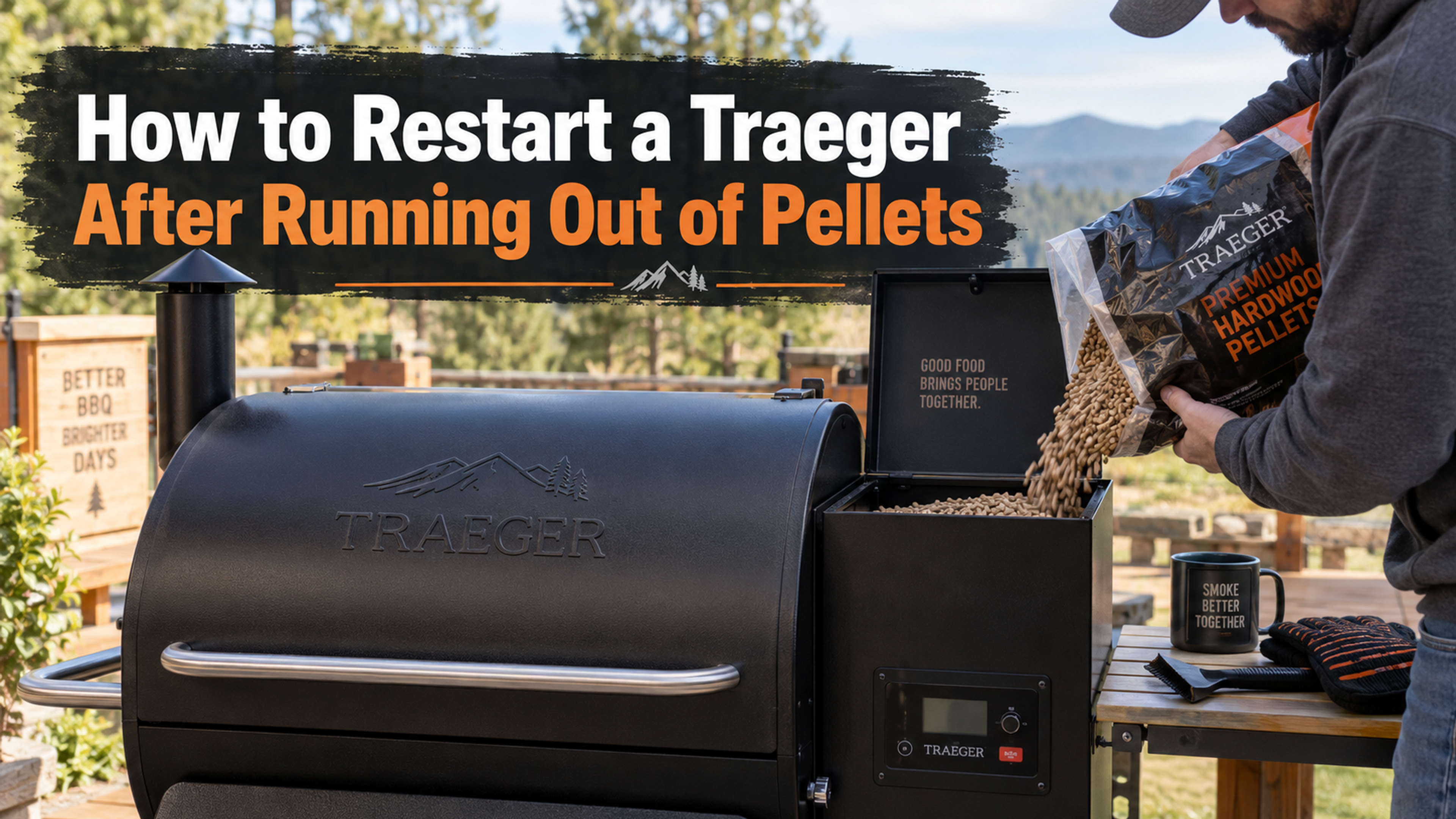 How to Restart a Traeger After Running Out of Pellets