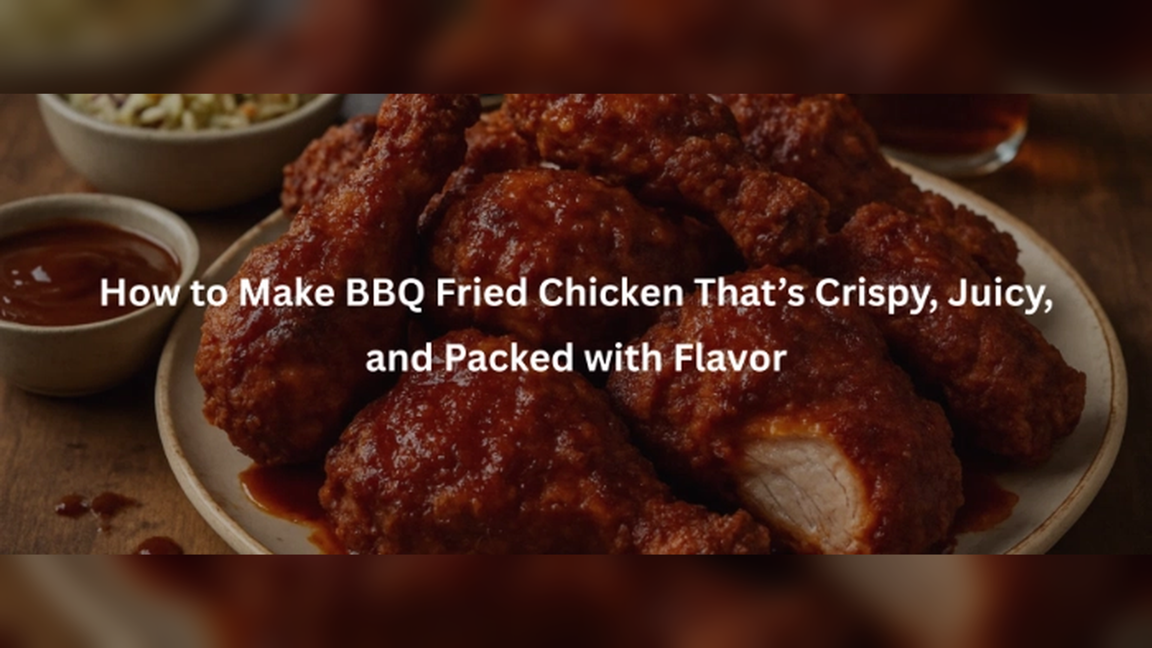 How to Make BBQ Fried Chicken That’s Crispy, Juicy, and Packed with Flavor