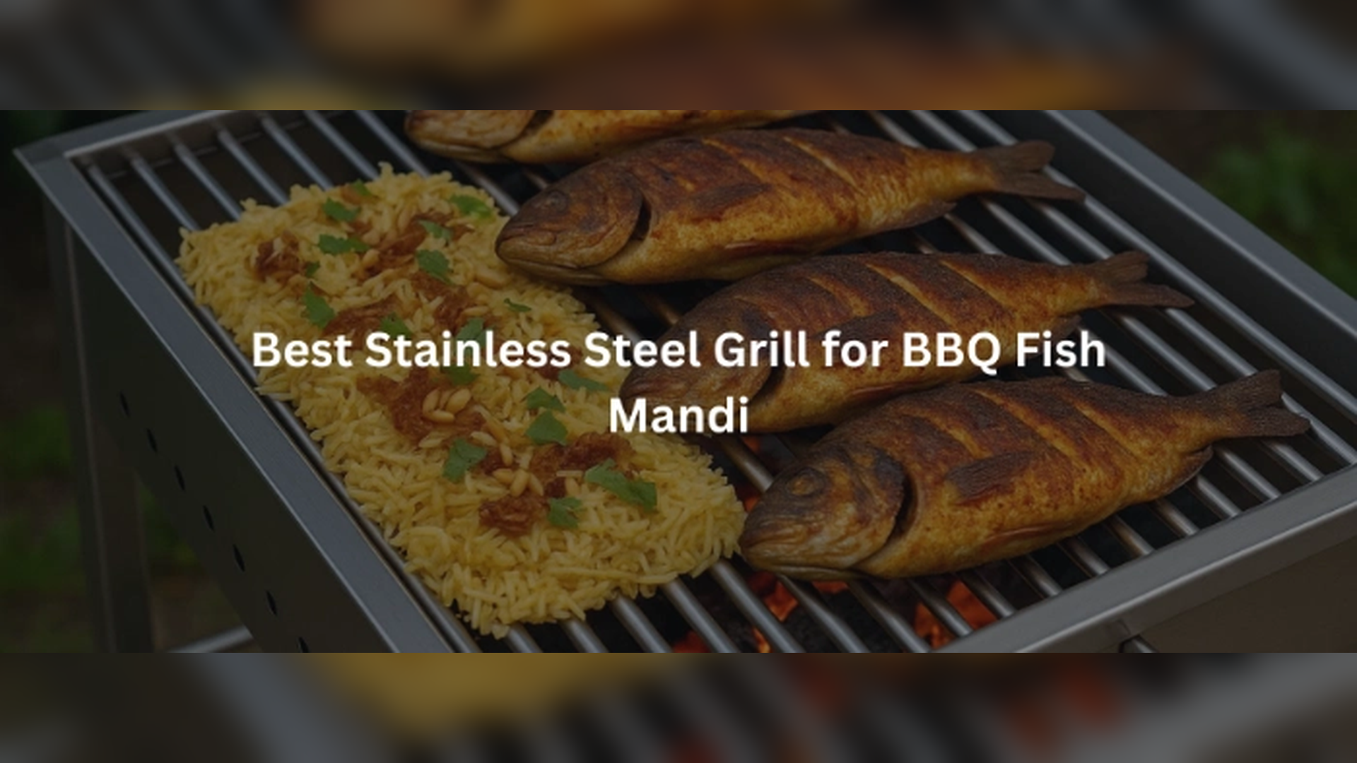 Best Stainless Steel Grill for BBQ Fish Mandi