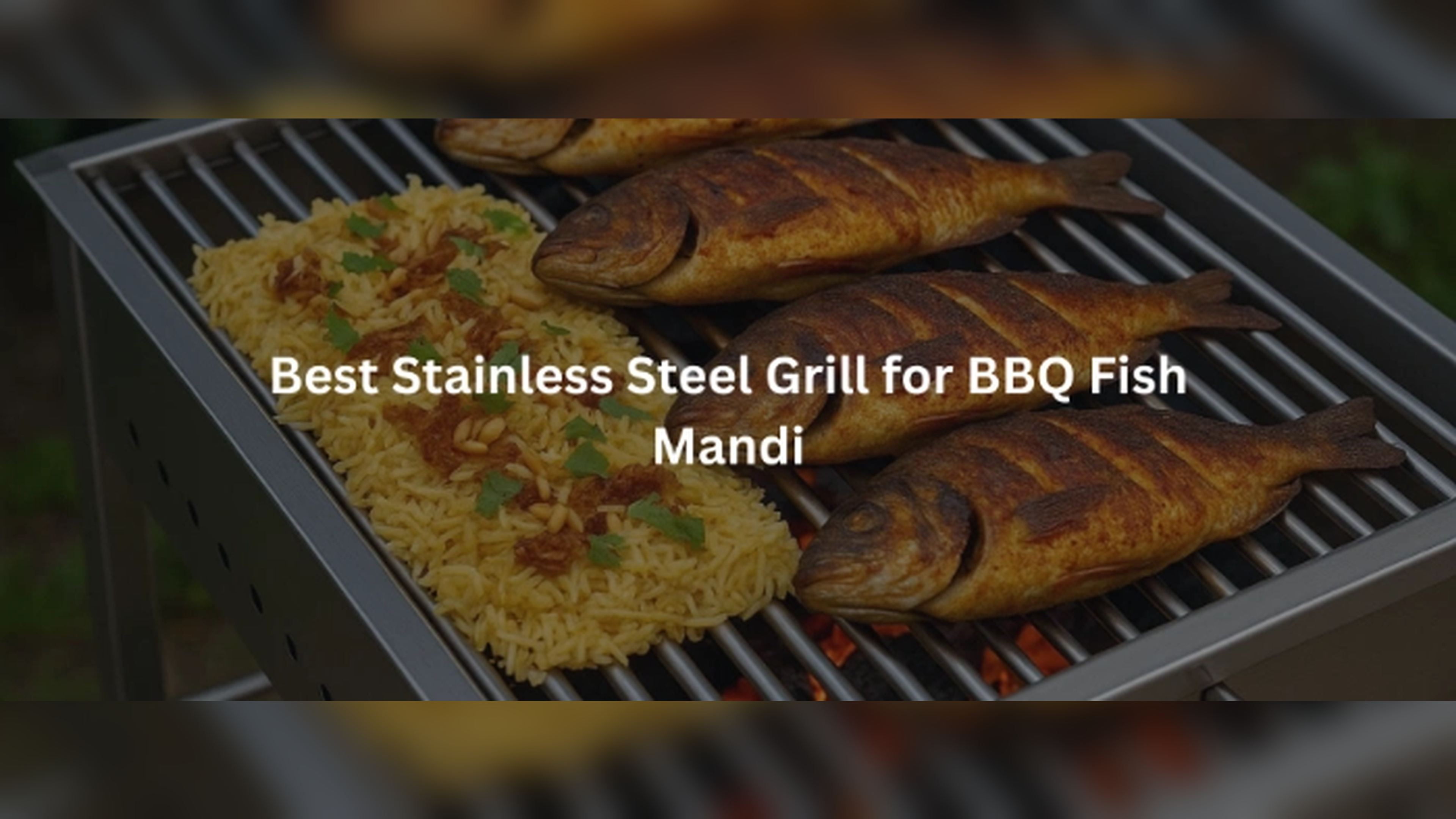 Best Stainless Steel Grill for BBQ Fish Mandi