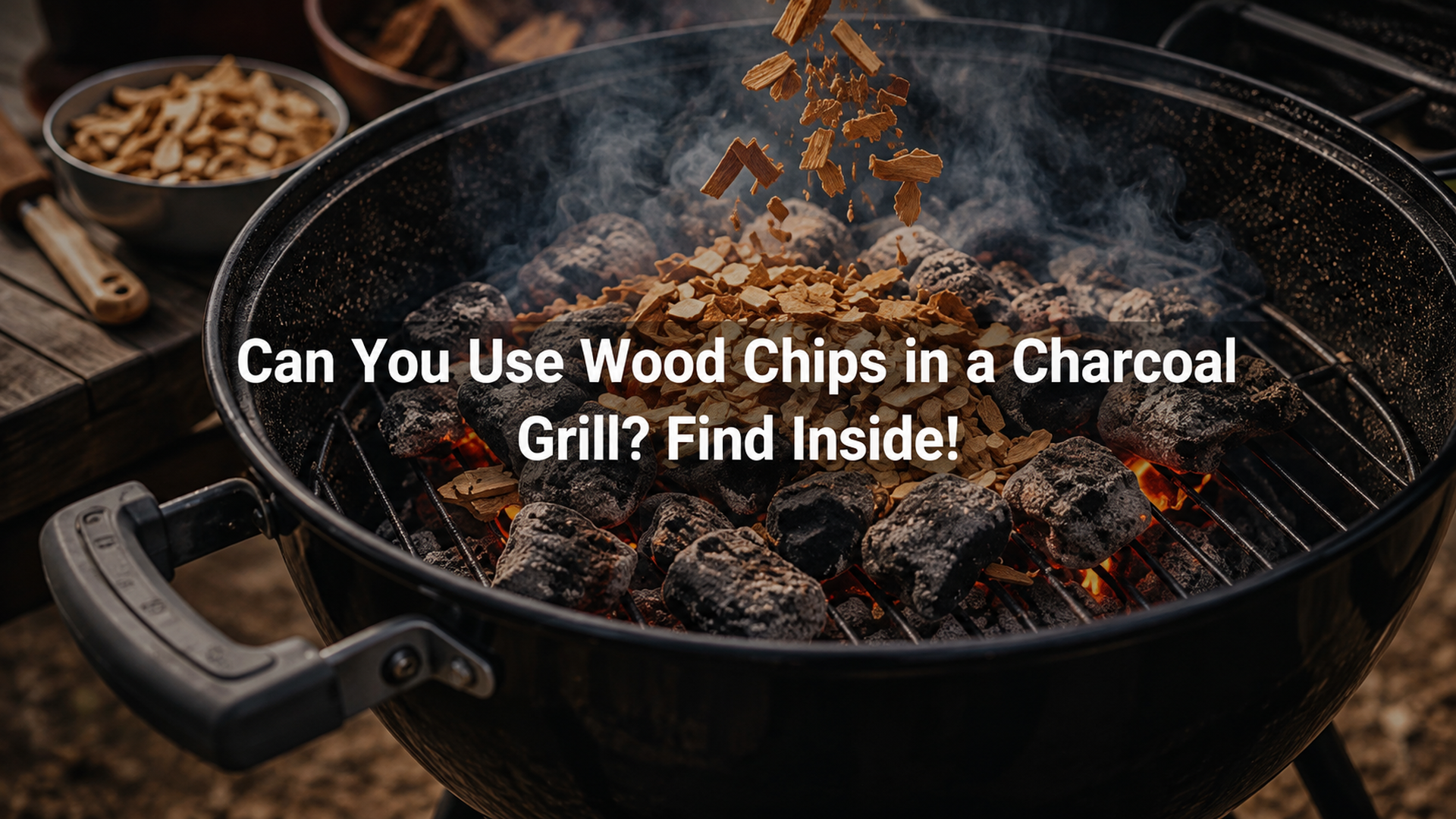 Can You Use Wood Chips in a Charcoal Grill? Answer Inside!