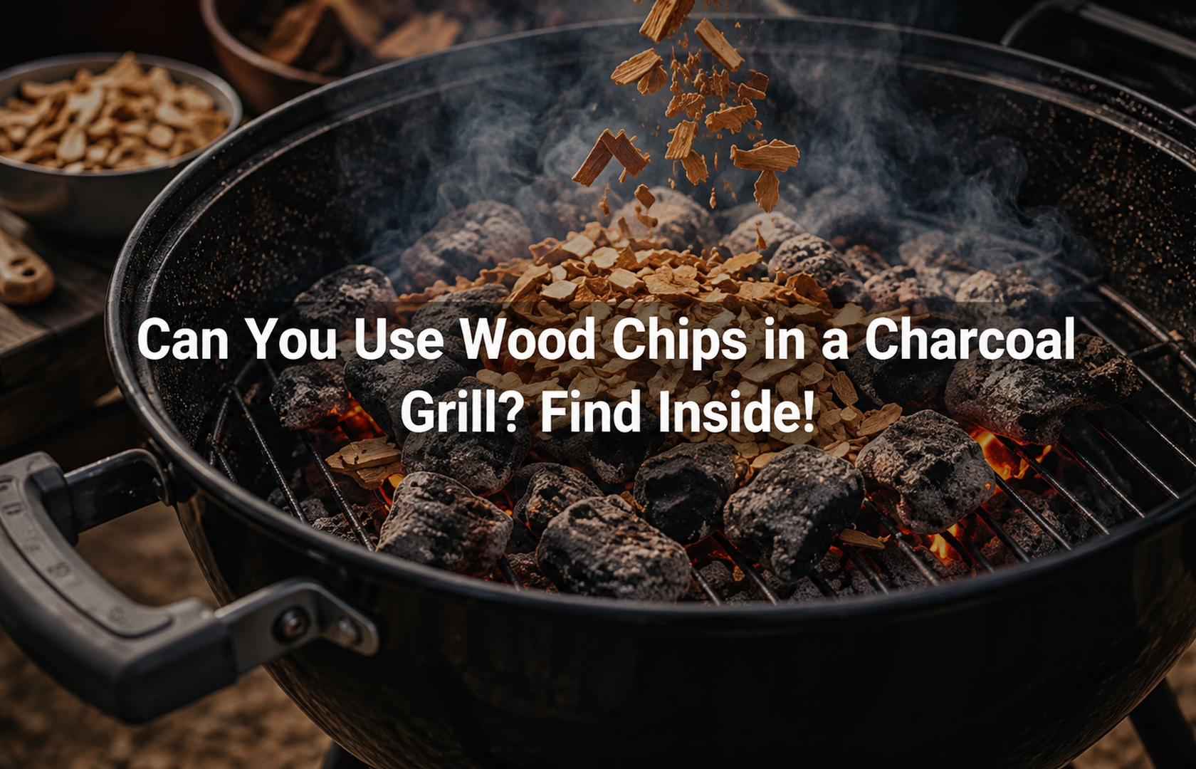 Can You Use Wood Chips in a Charcoal Grill? Answer Inside!