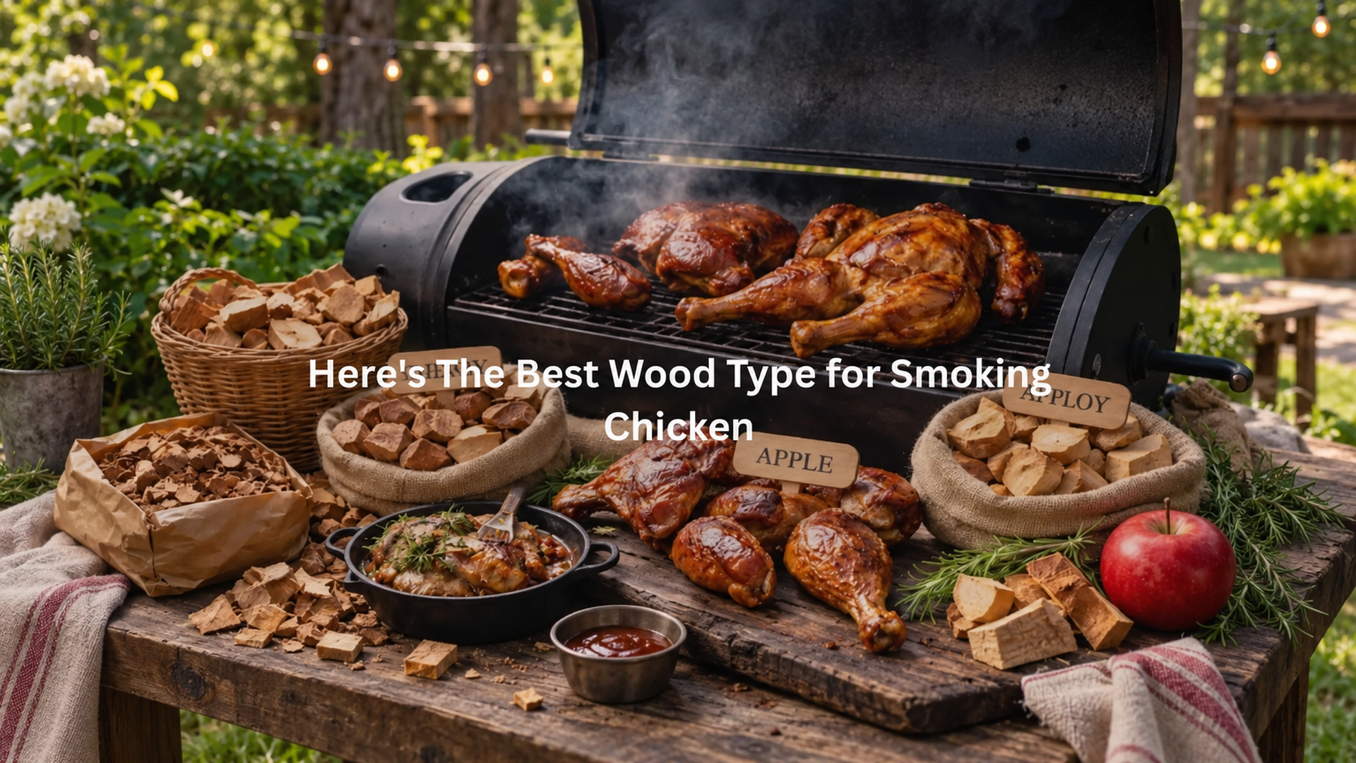 What is the Best Wood Type for Smoking Chicken