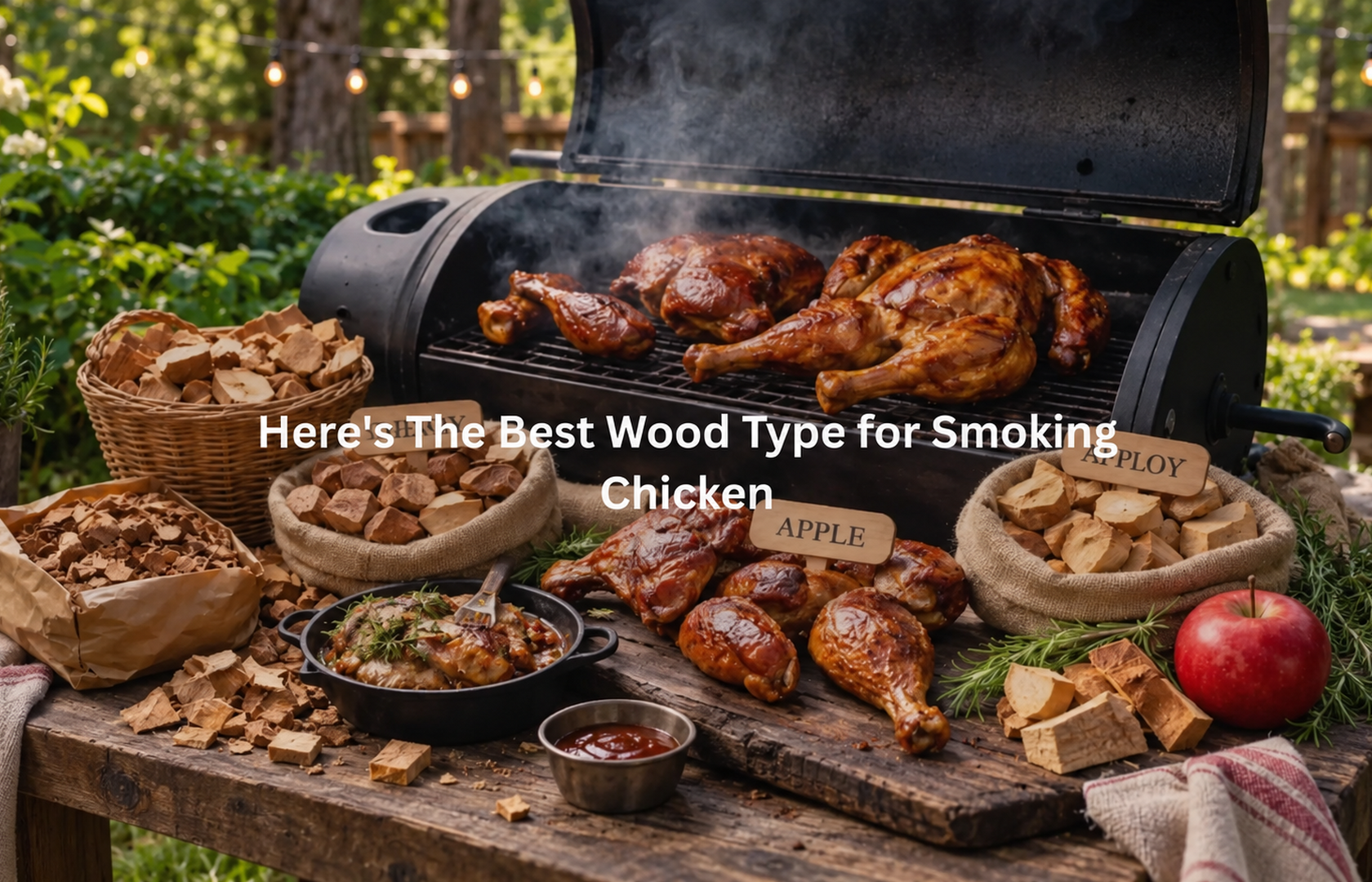 What is the Best Wood Type for Smoking Chicken