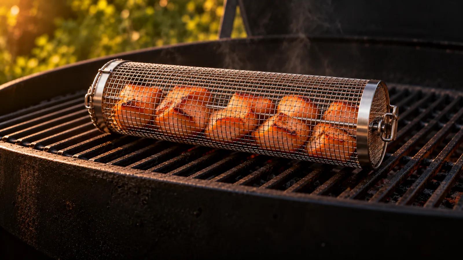 Rolling Grill Basket - Fish Grilling Guide (Step-by-Step)