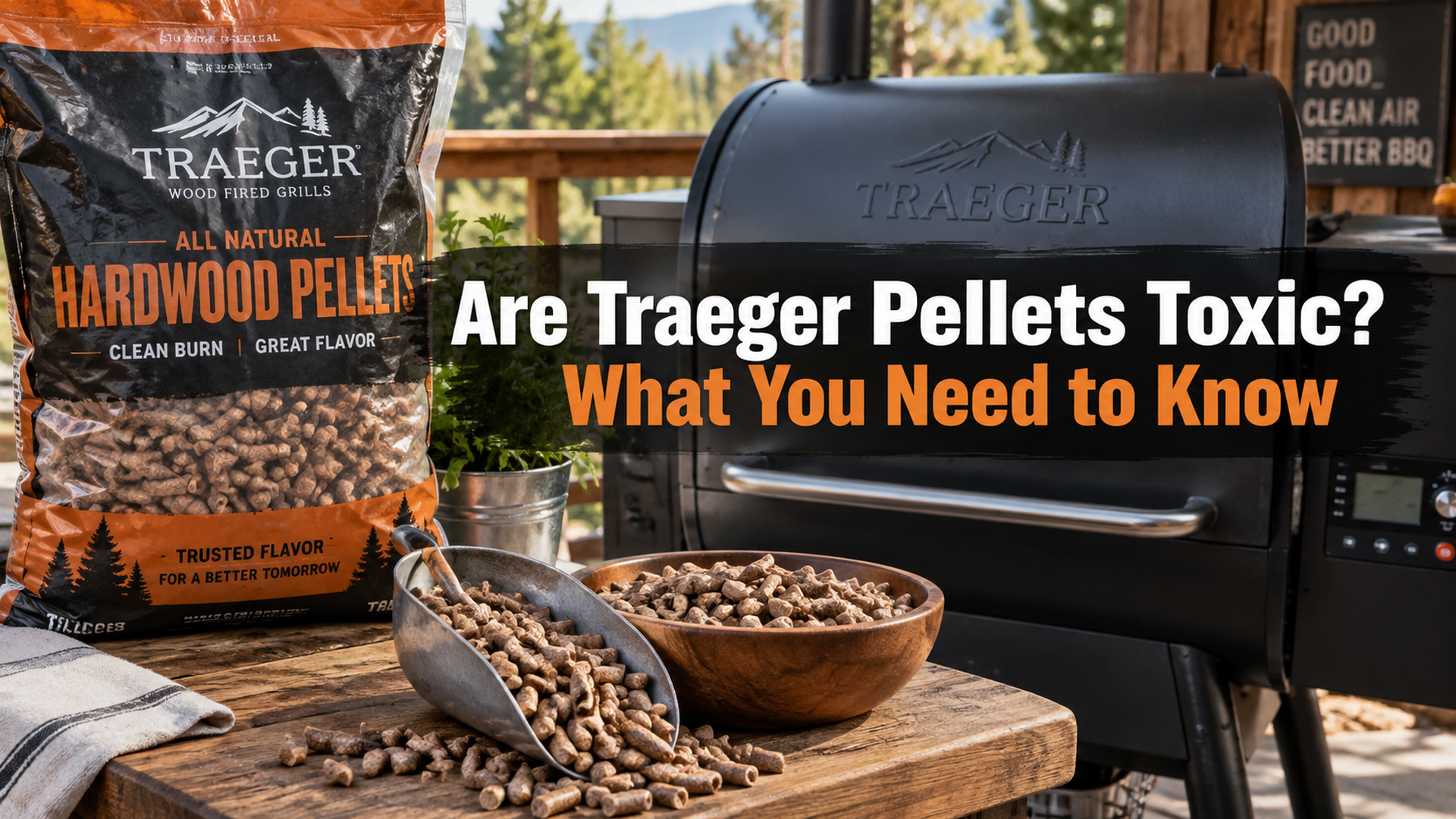 Are Traeger Pellets Toxic? Safety Explained