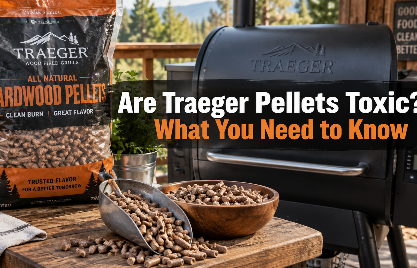 Are Traeger Pellets Toxic? Safety Explained