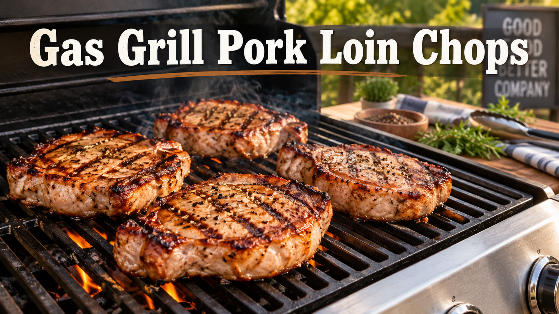 Gas Grill Pork Loin Chops: Juicy Every Time