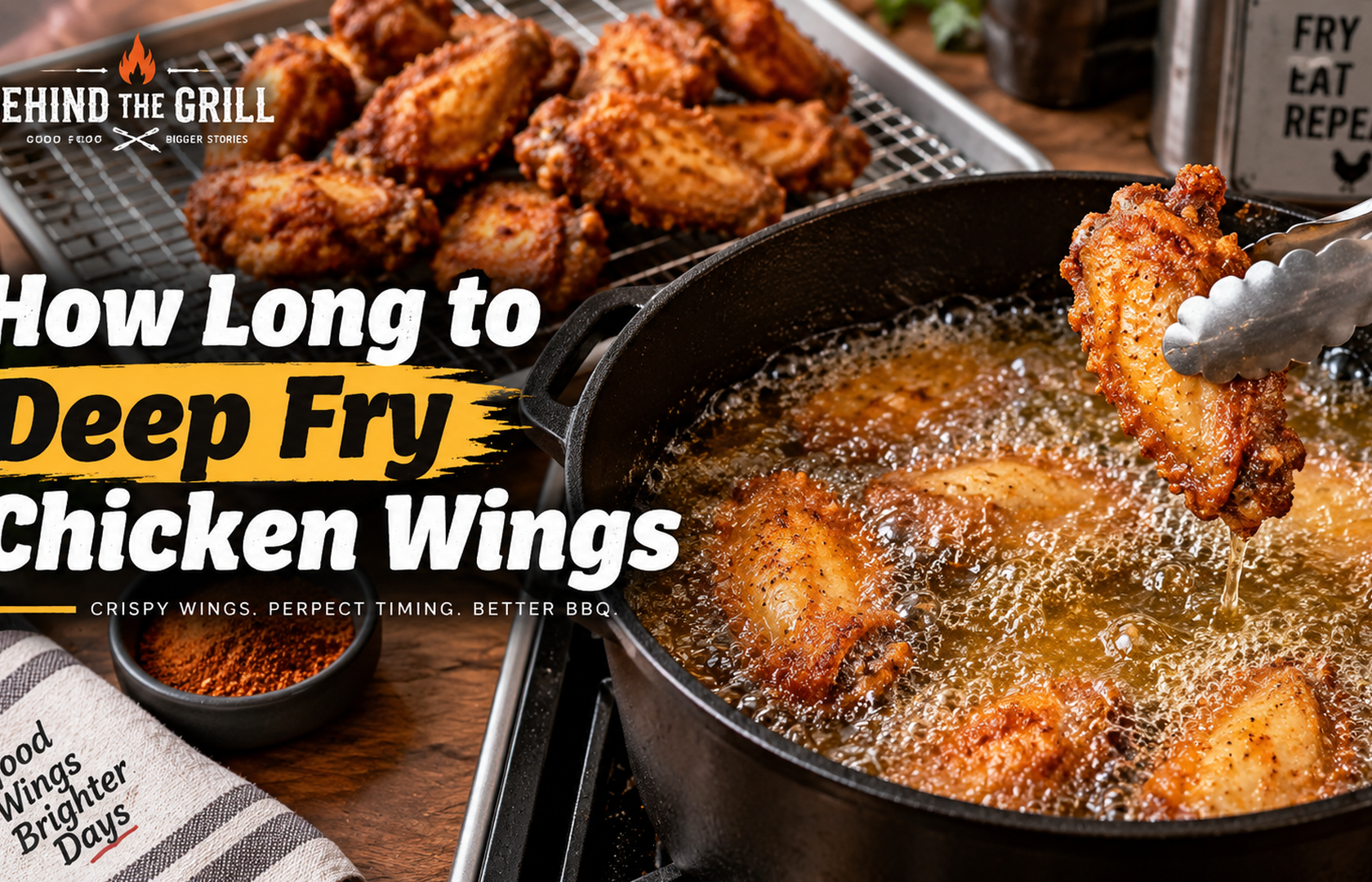 How Long To Deep Fry Chicken Wings For The Perfect Crunch