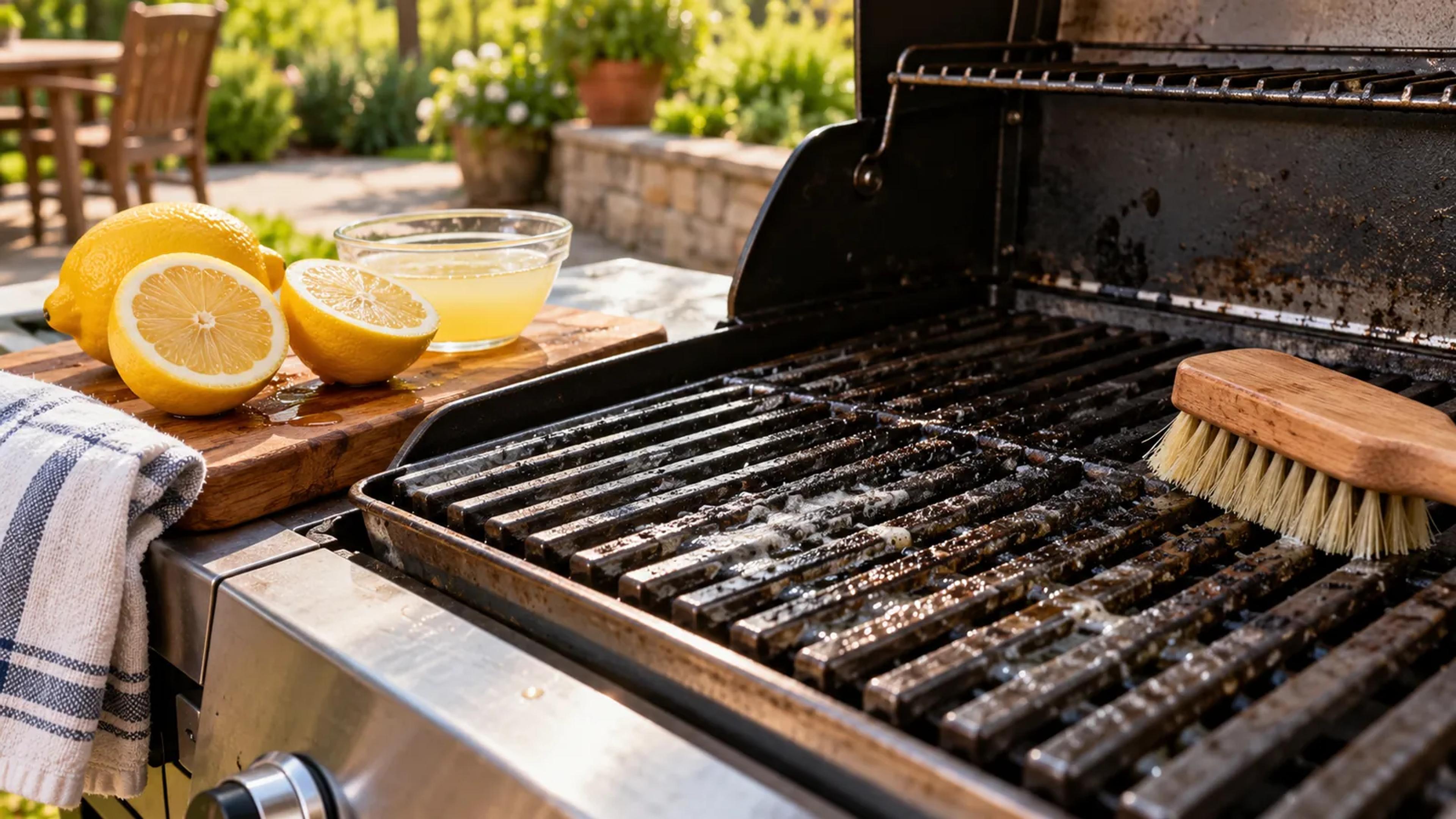 The Best Way to Clean Grill Surfaces with Lemon Juice
