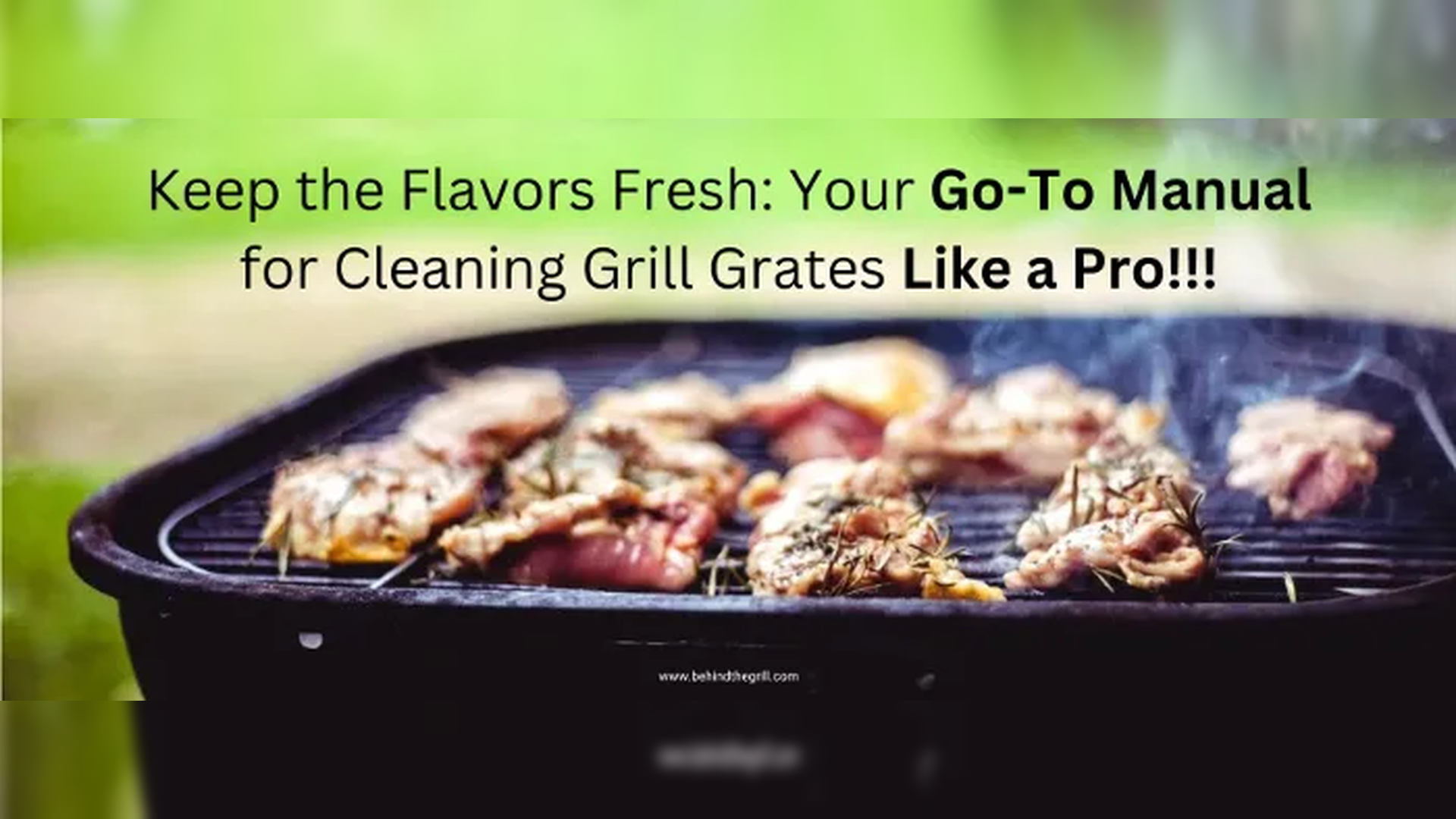Cleaning Off Grill Grates: A Grime-Busting Guide