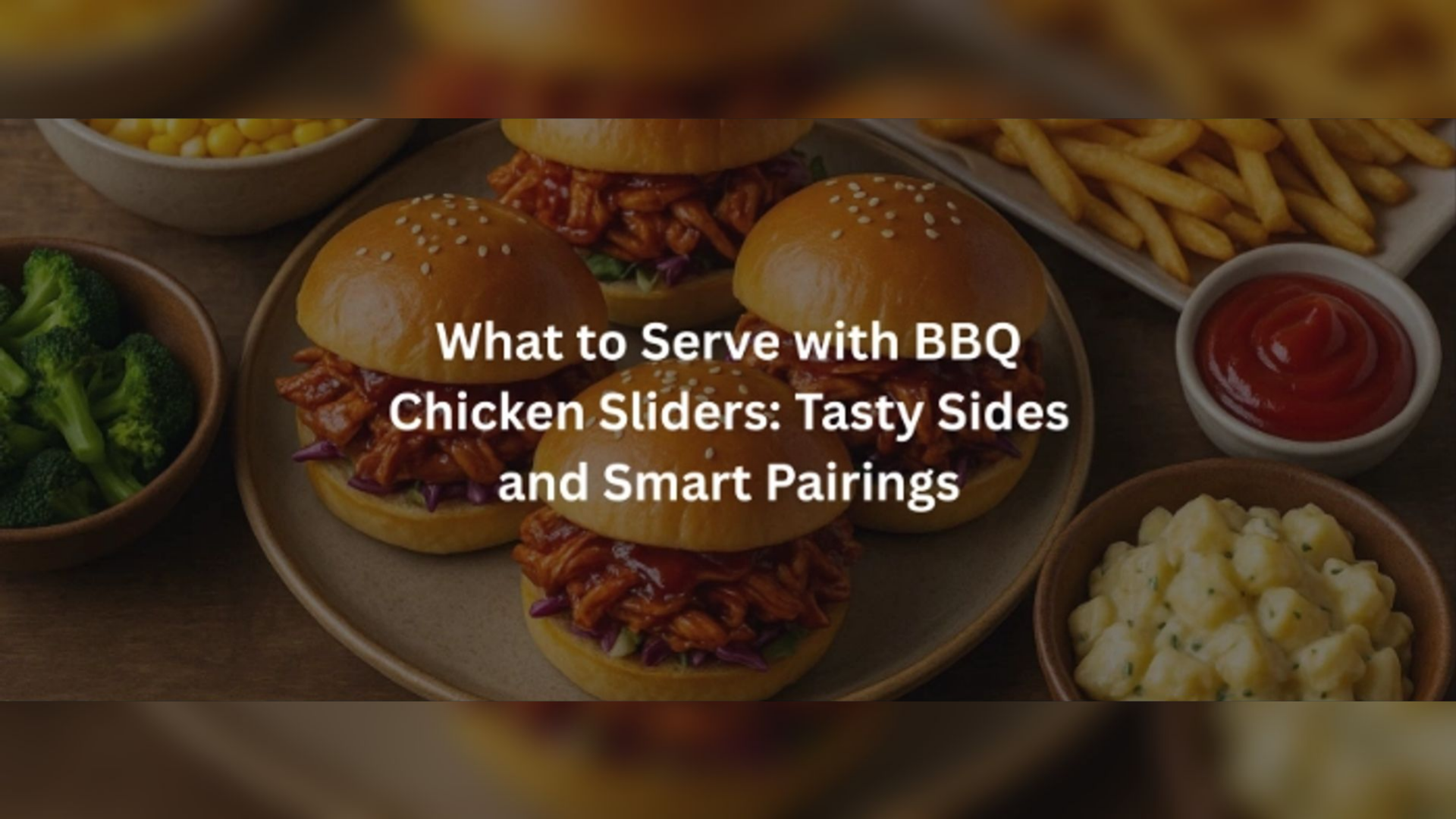Find out What to Serve with BBQ Chicken Sliders