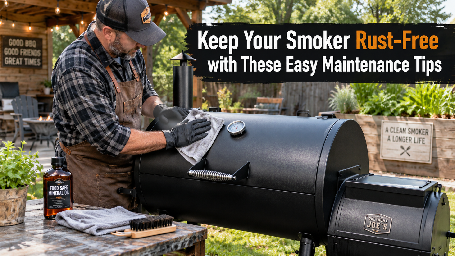 Keep Your Smoker Rust-Free with These Easy Maintenance Tips