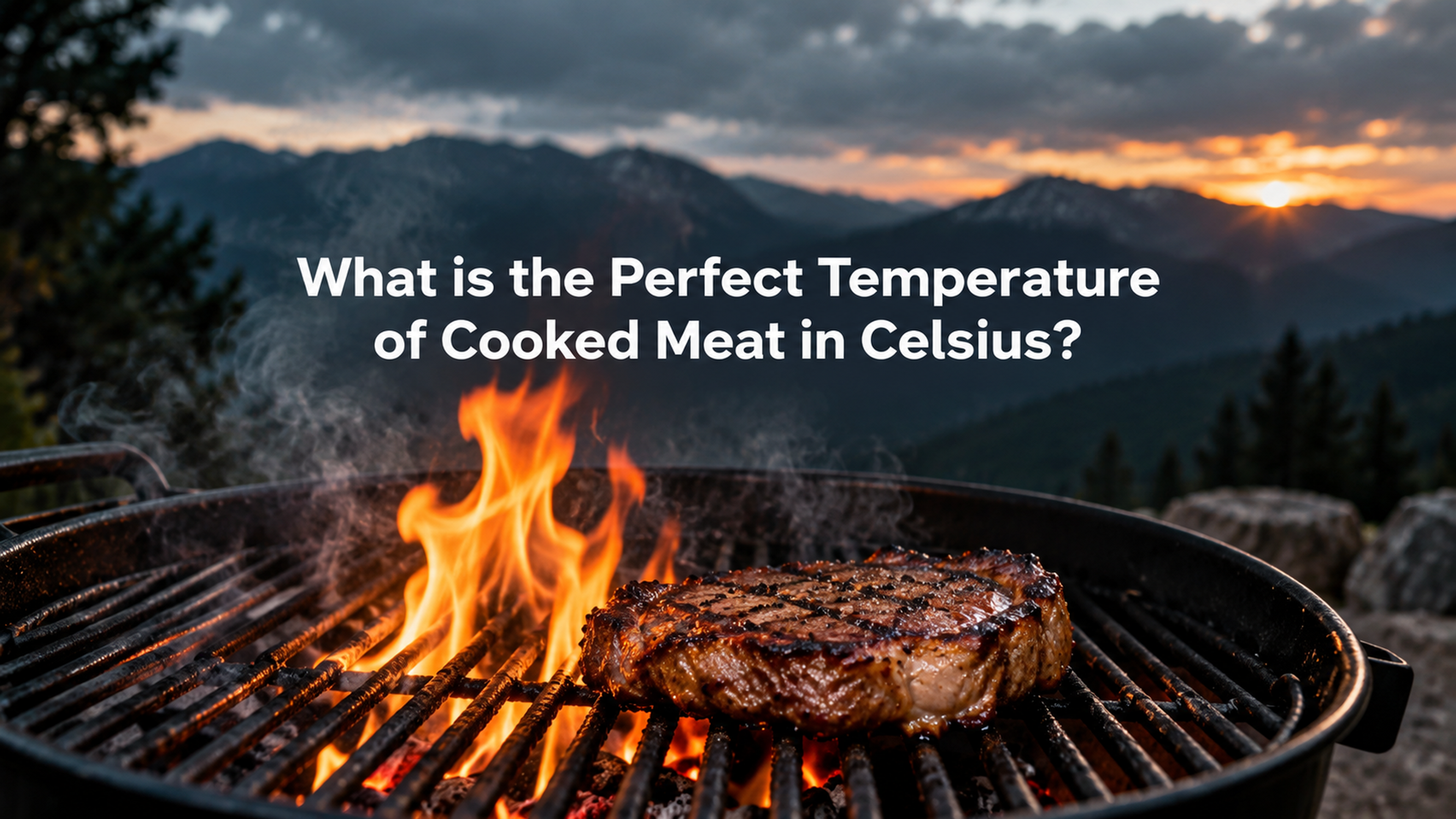What is the Perfect Temperature of Cooked Meat in Celsius?