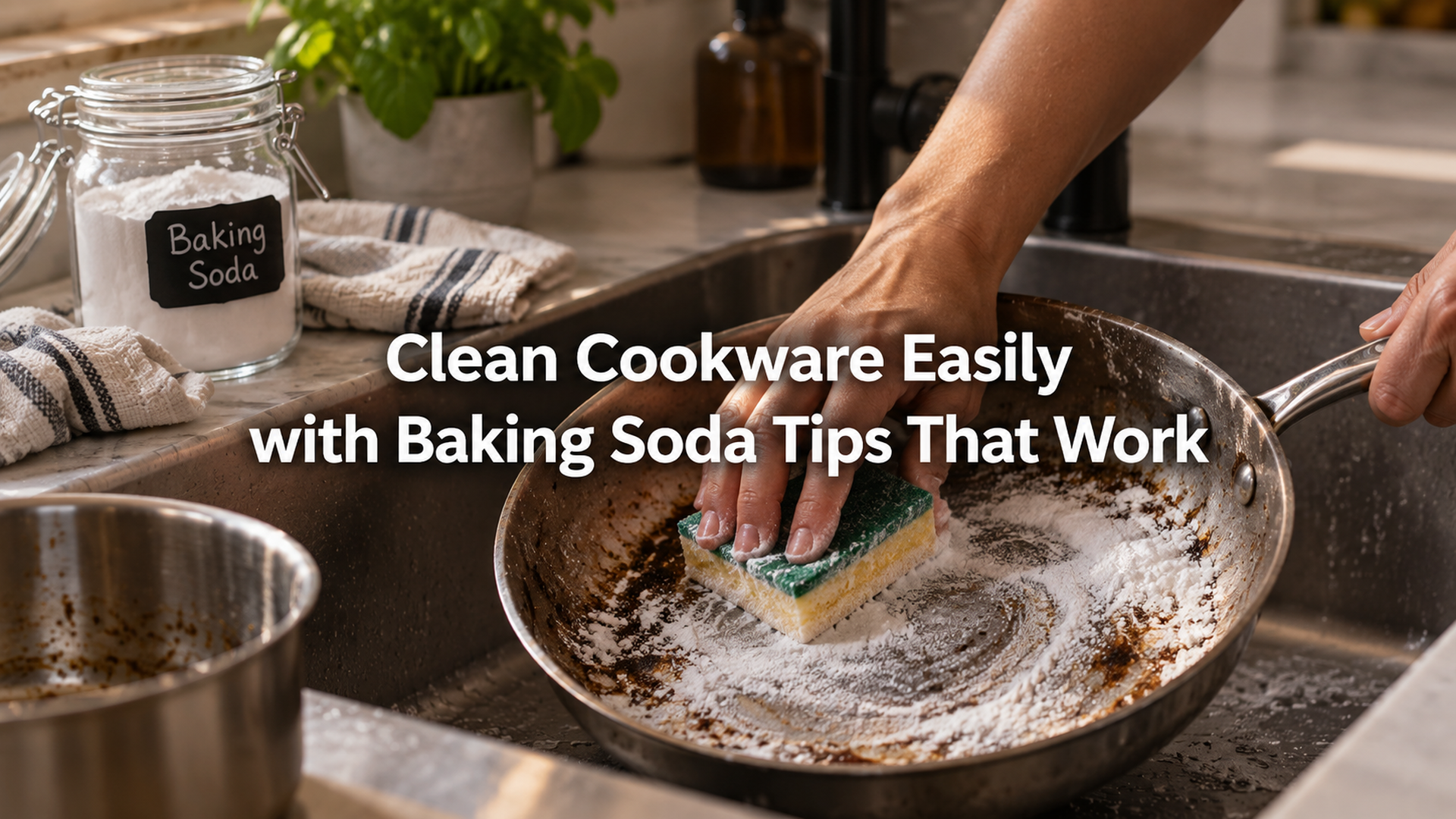 Clean Cookware Easily with Baking Soda Tips That Work