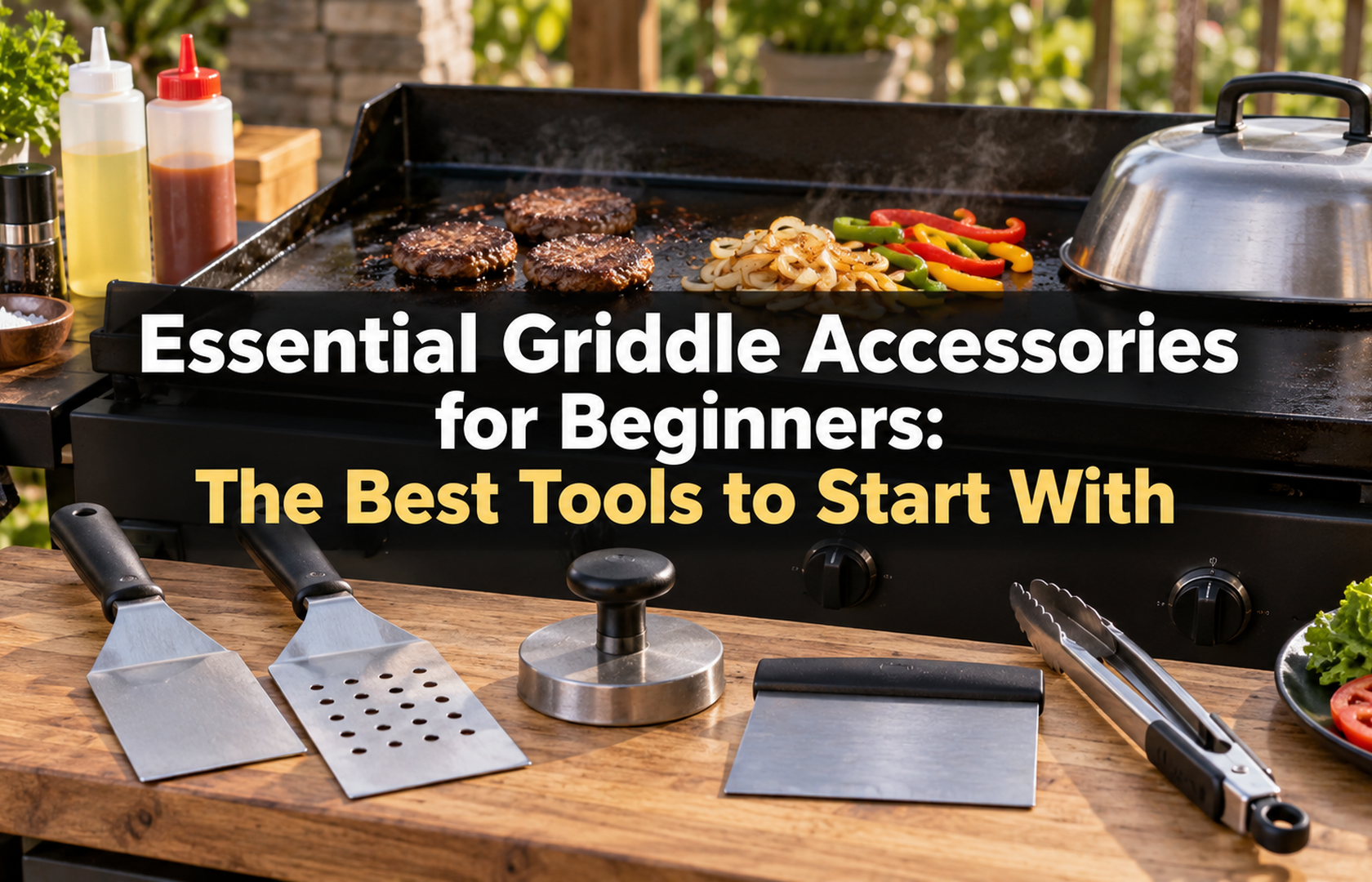 Essential Griddle Accessories for Beginners: Top Starter Kits