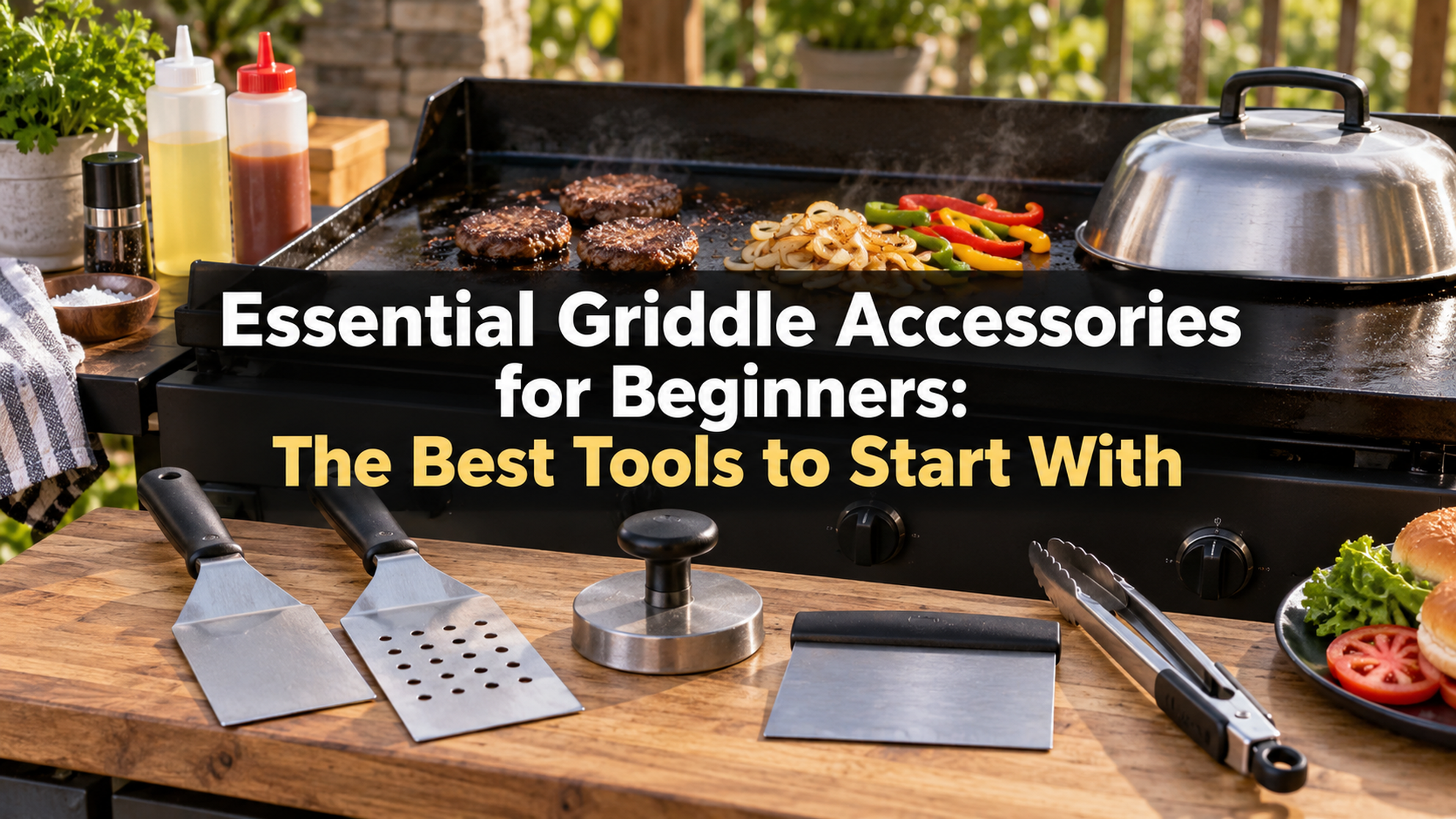 Essential Griddle Accessories for Beginners: Top Starter Kits