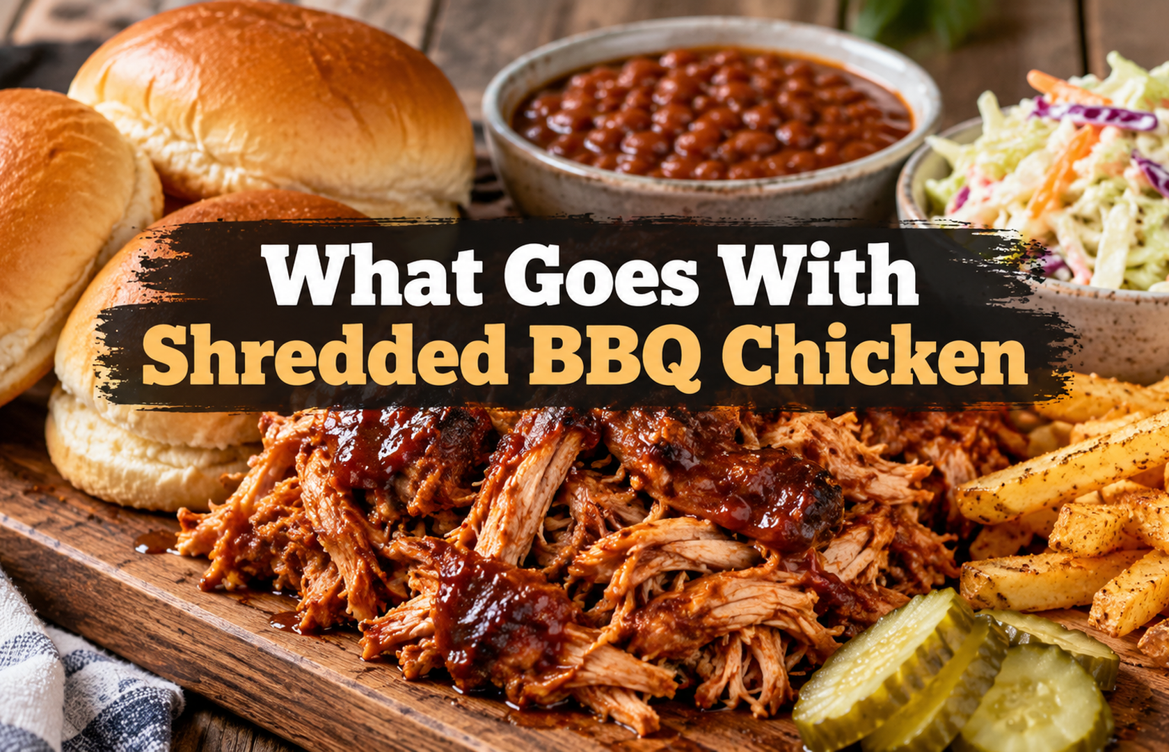 Find out What Goes With Shredded BBQ Chicken
