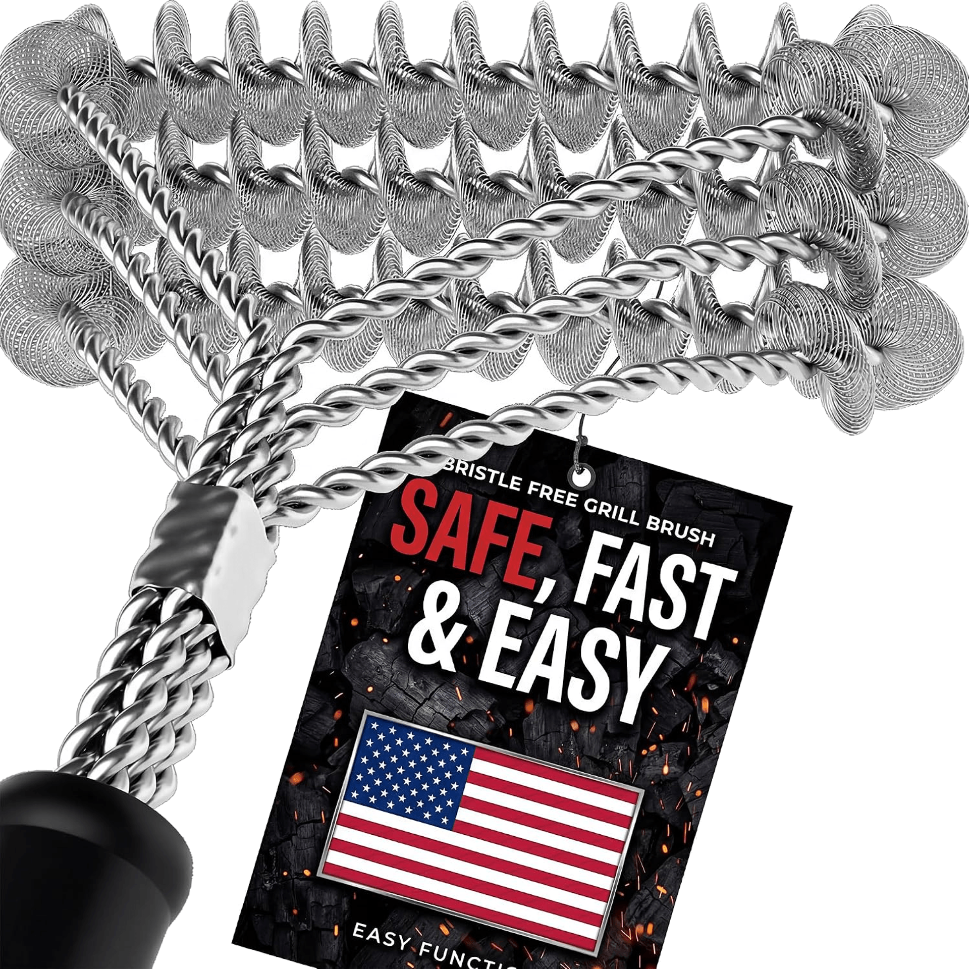 Easy Function Bristle Free Grill Brush