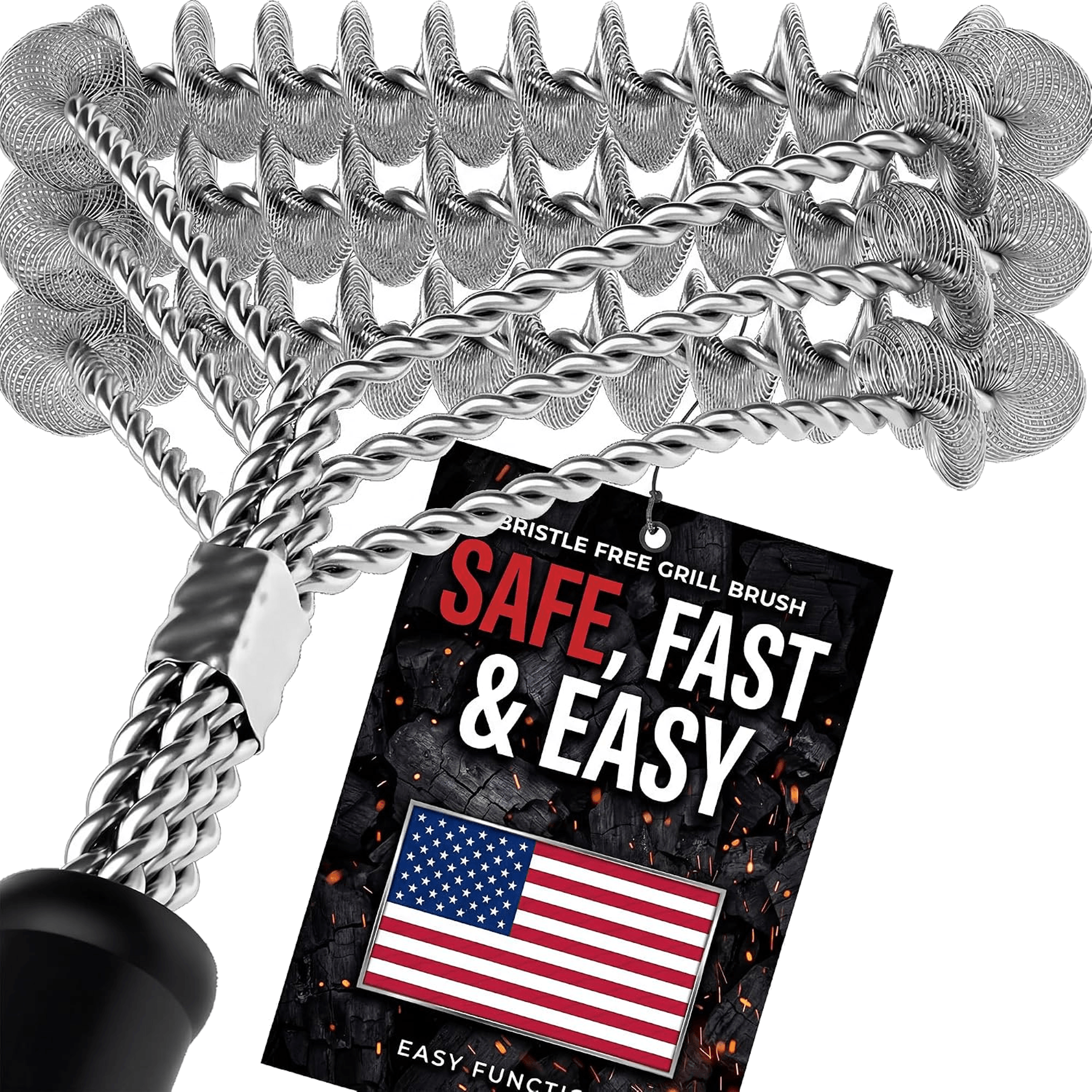 Easy Function Bristle Free Grill Brush