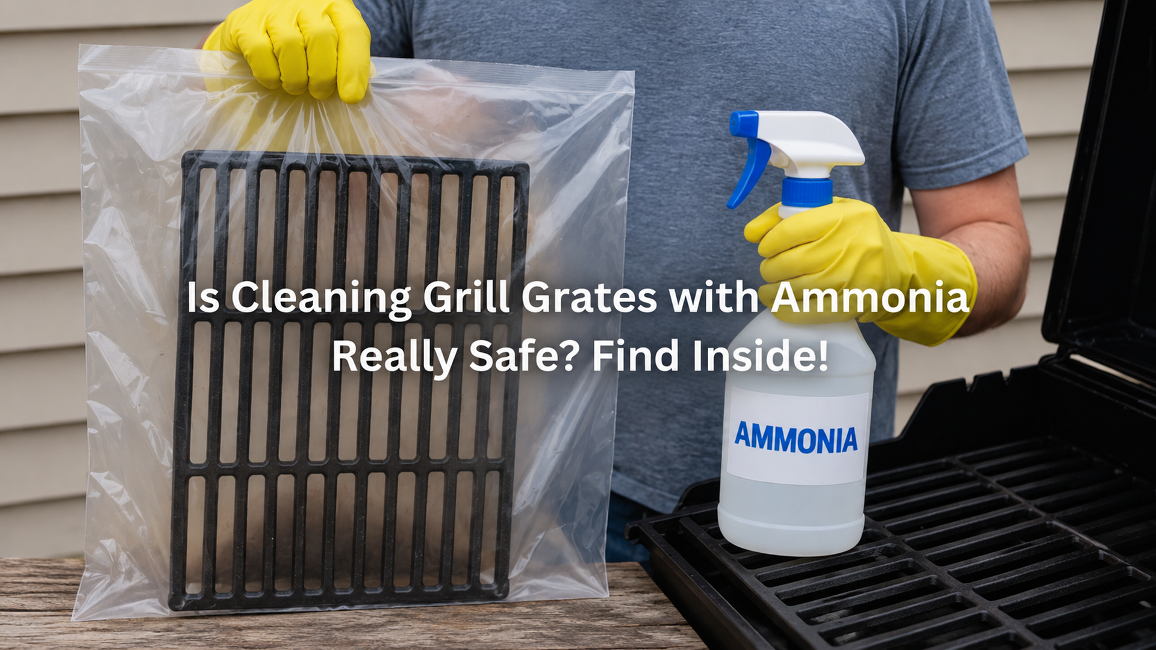 Is Cleaning Grill Grates with Ammonia Safe? Learn Here