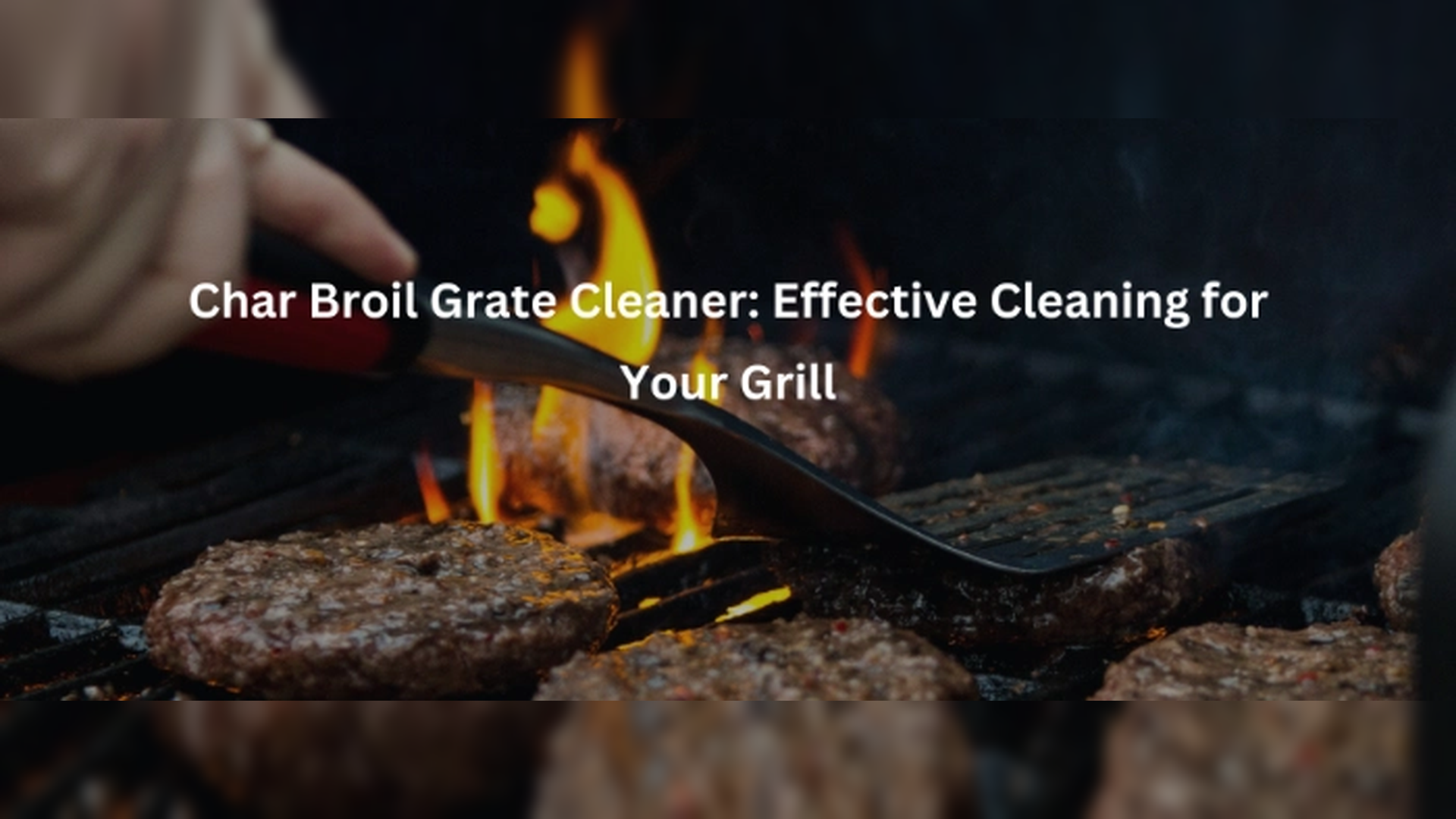 Effective Heavy-Duty Cleaning Solutions for Industrial Grills