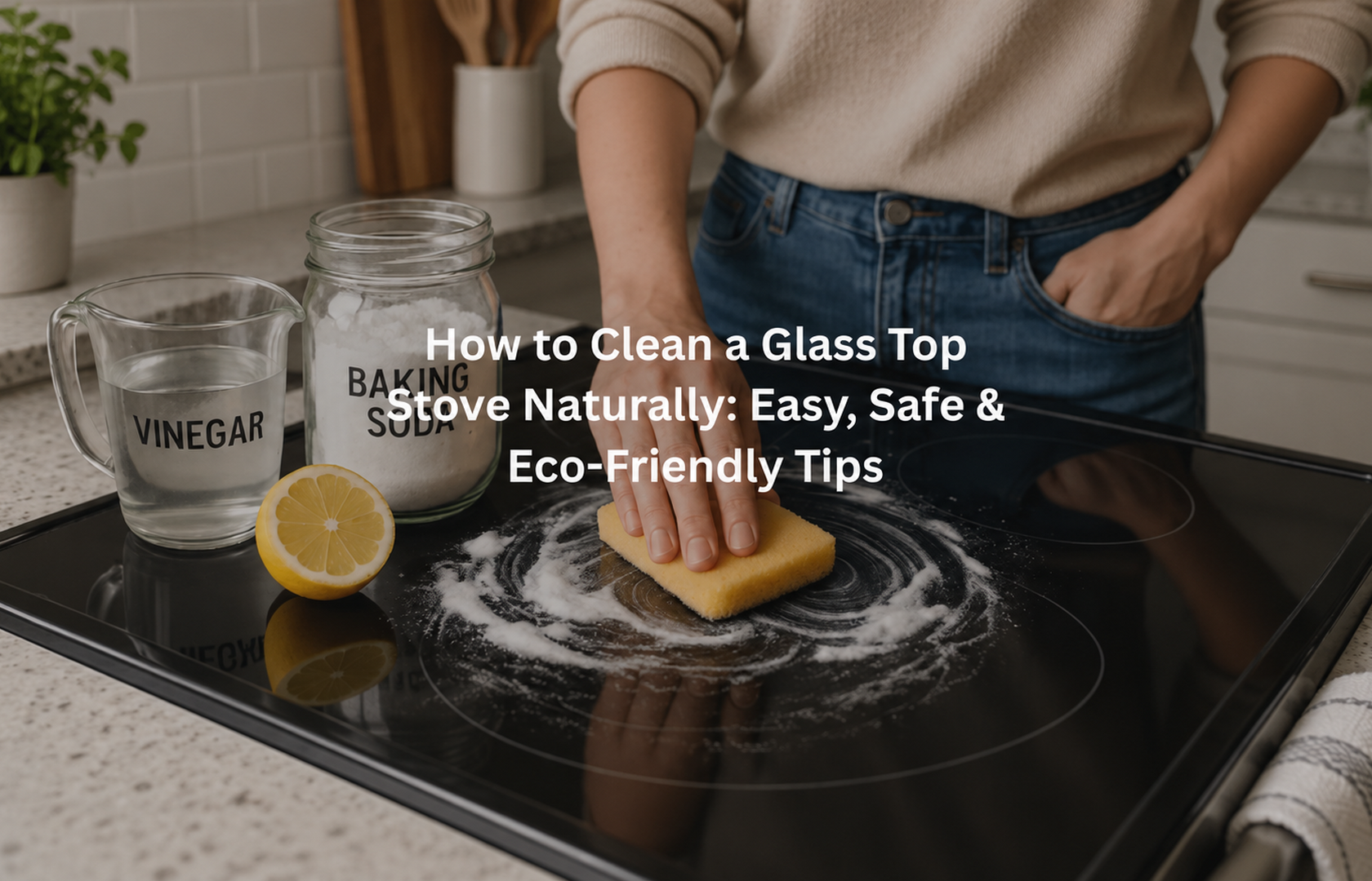 How To Clean A Glass Top Stove Naturally And Effectively